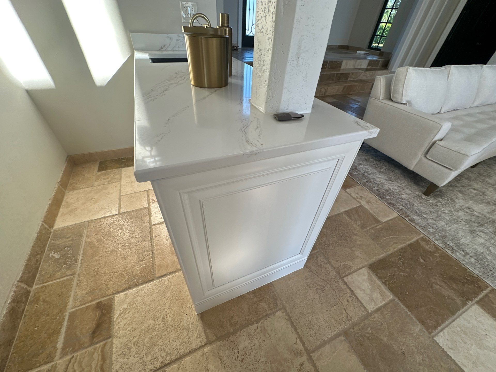 Two Tone Cabinets Repaint by Fresh Coat Painters