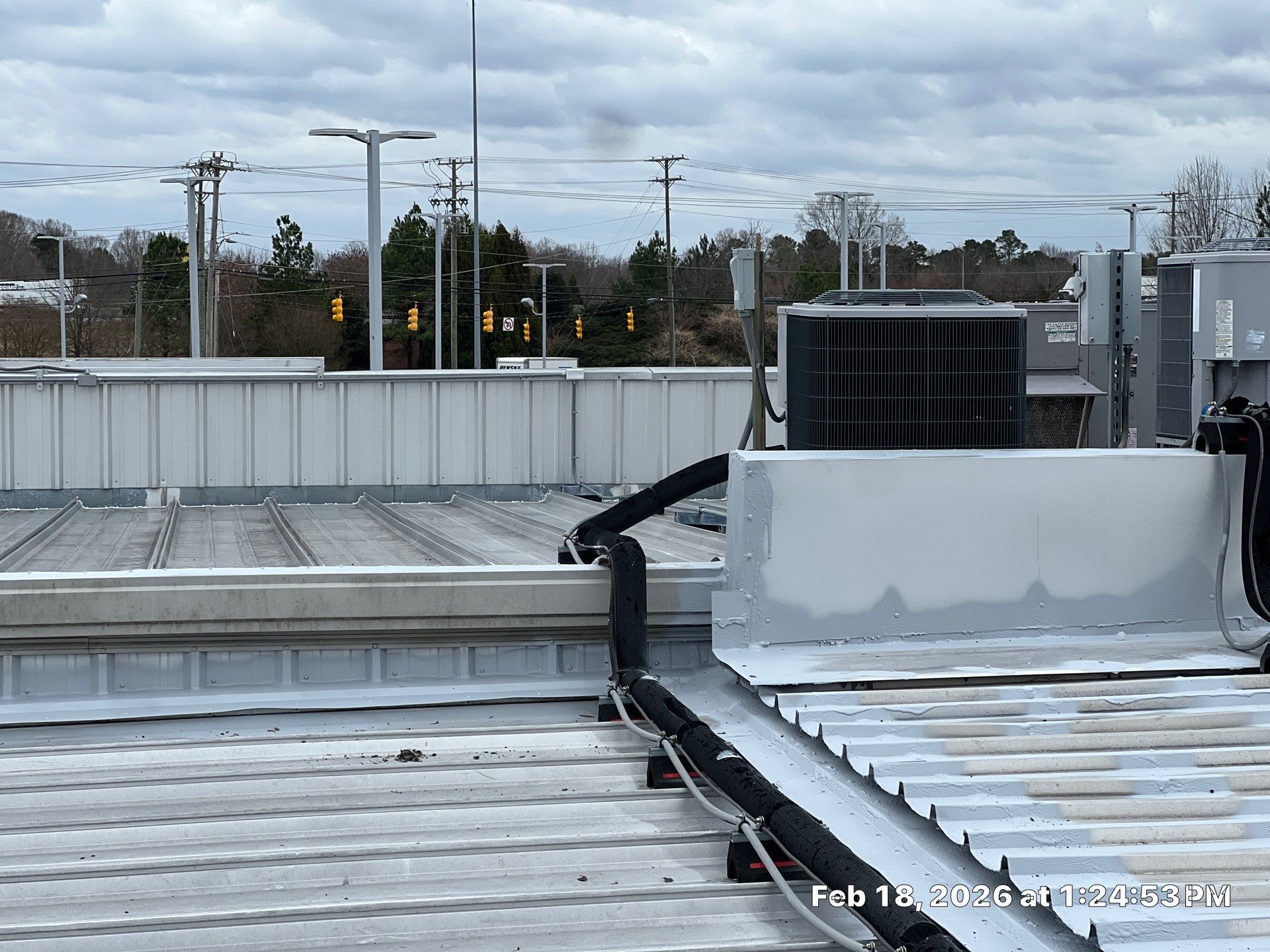 Acrylic Coating  by Just In Time Roofing and Restoration
