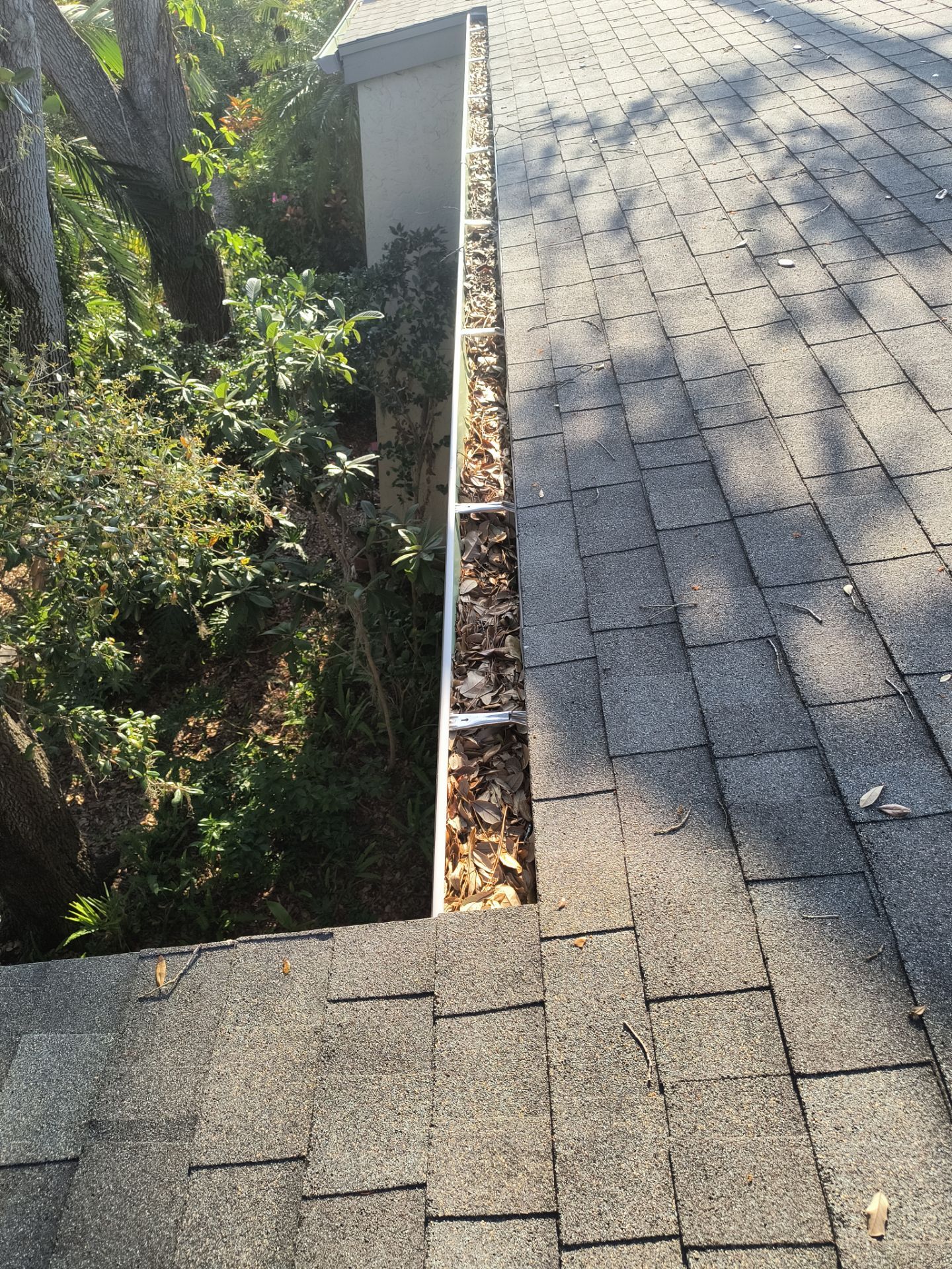 Professional Gutter cleaning Aluminum Seamless Gutters  in Sarasota FL by Gutter Professors