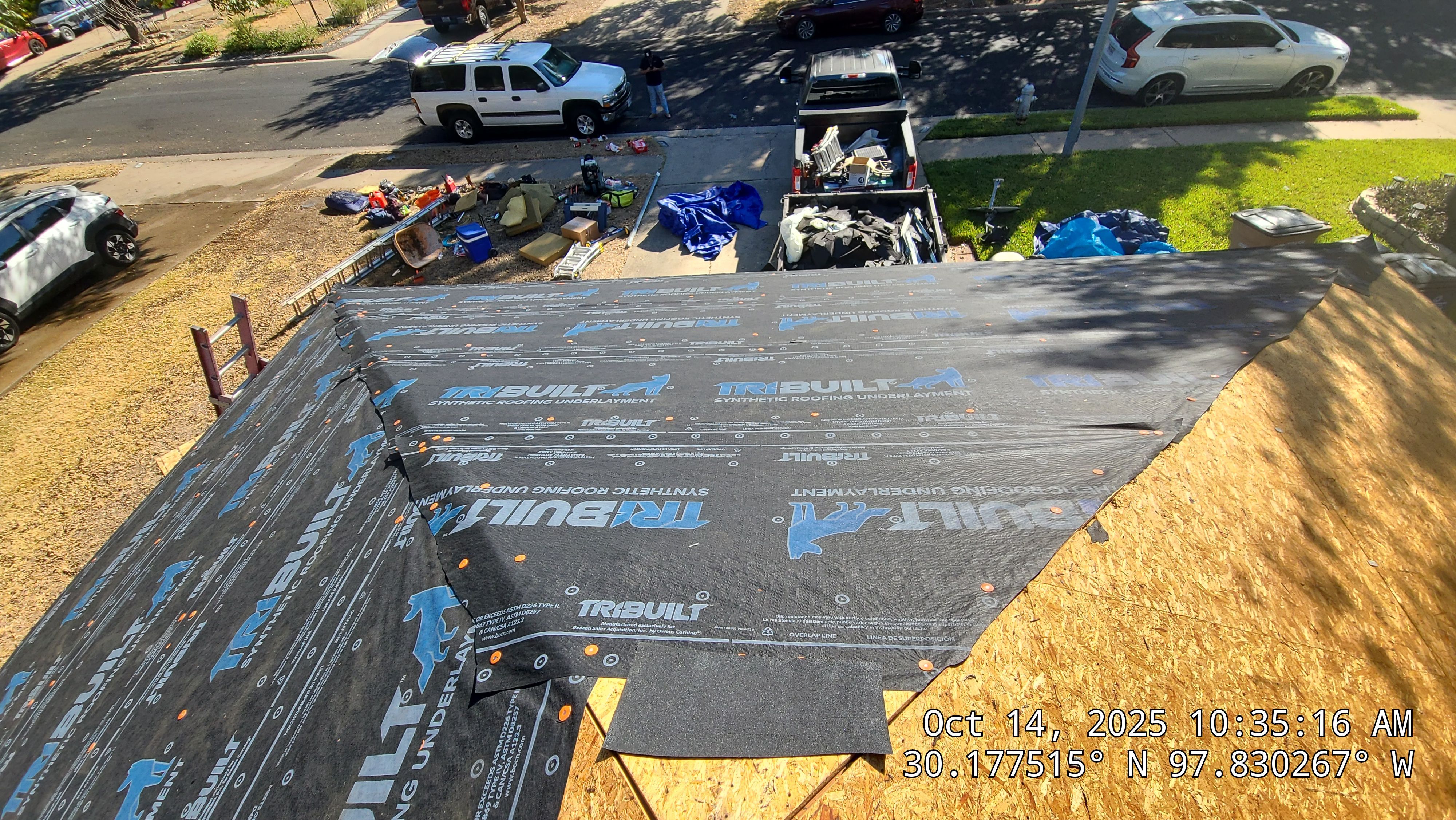 Residential Roof Replacement and Decking Repair in Austin by Caliber Restoration LLC