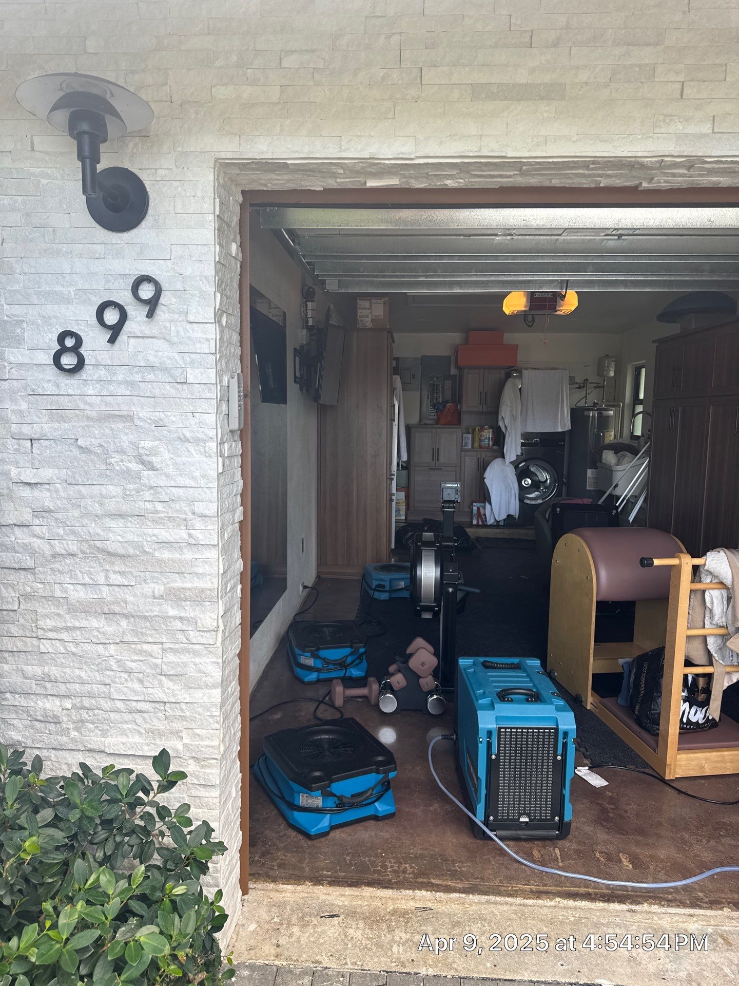 Water Damage using Drying Equipment by SuperClean 