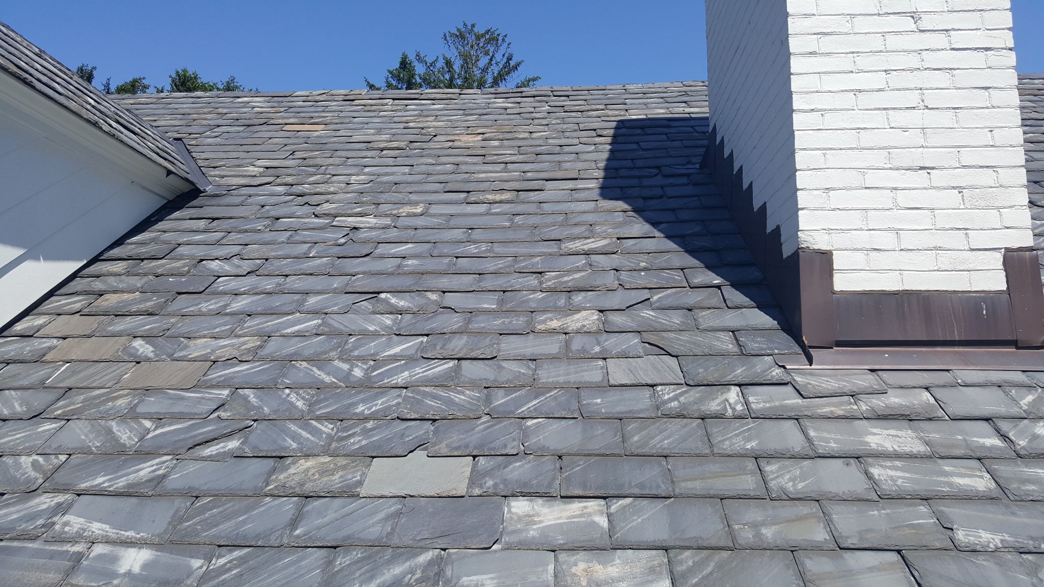 Slate repair in Guilford by Roof Right Inc
