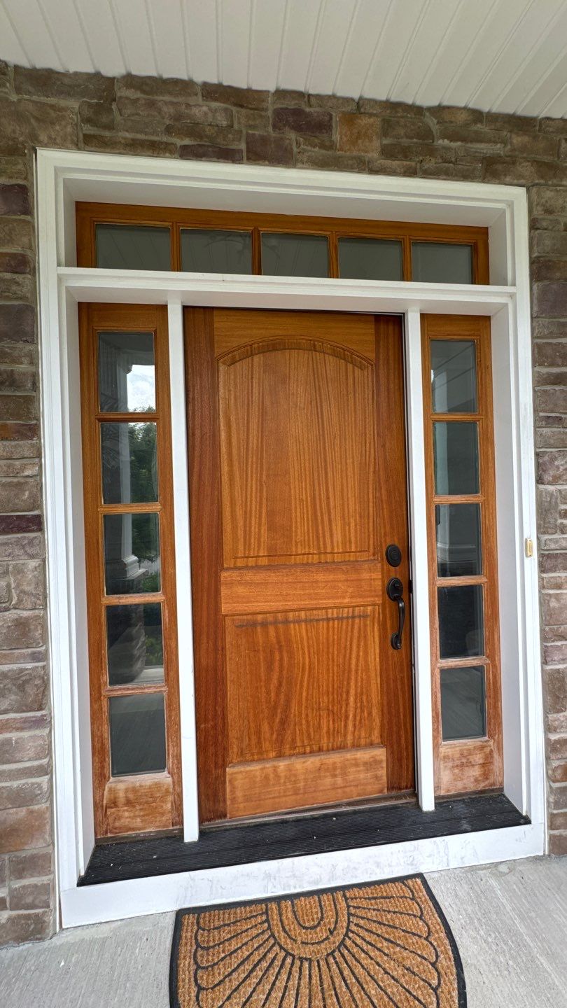 Front Door Refinish by EXCELLENCE | CARTO