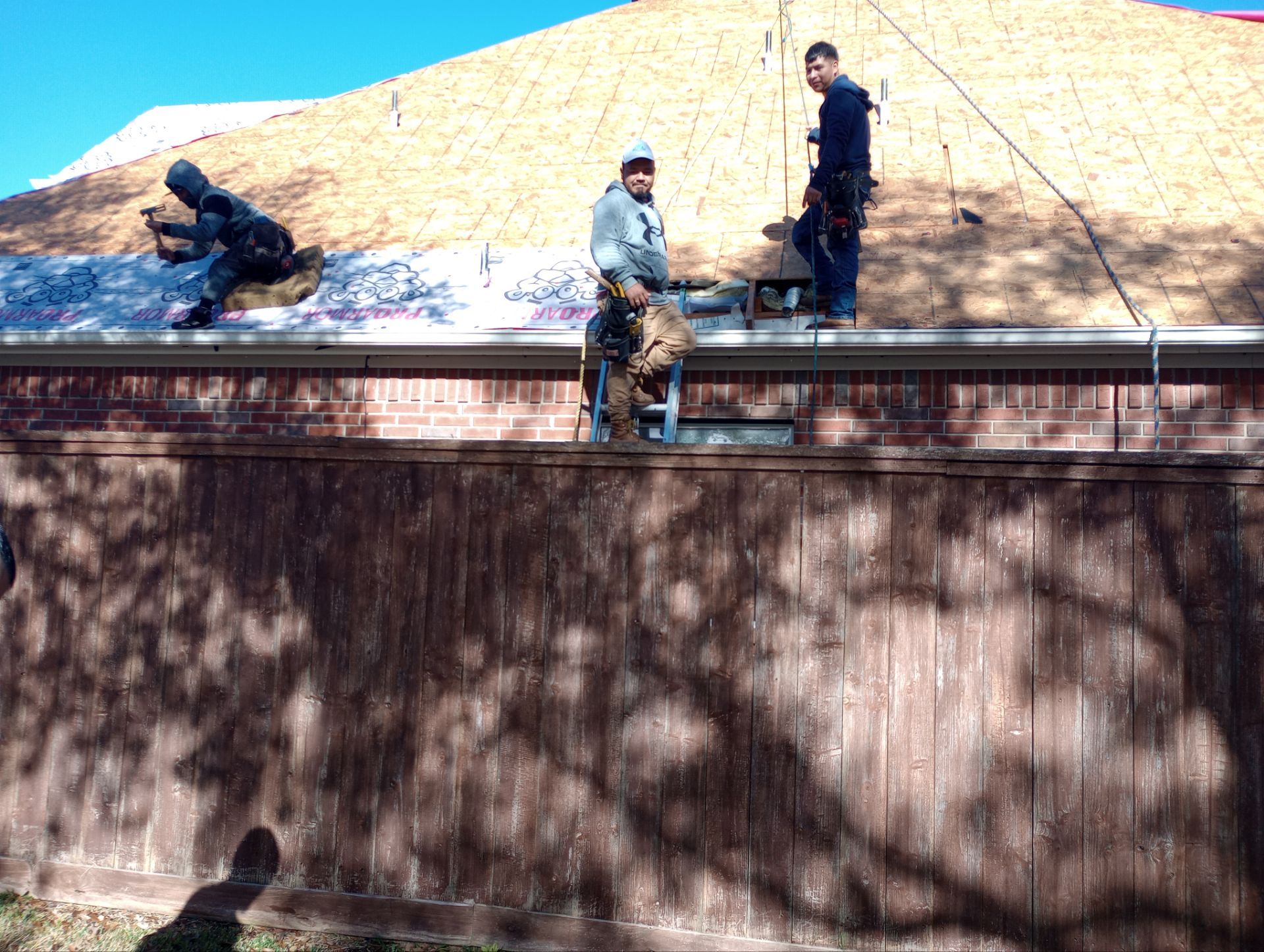Residential Roofing Installation using Owen's Corning Duration (Lifetime) Shingles by Roof Repair Company
