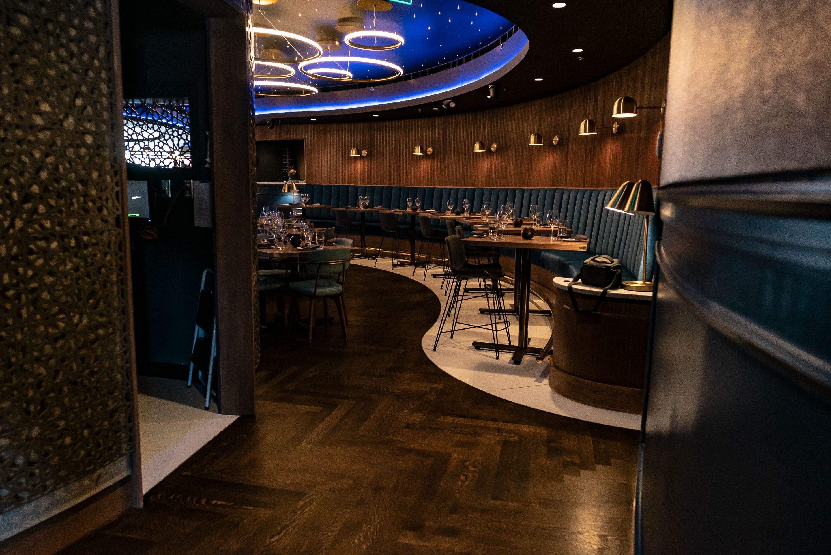 Blue Lama Jazz Club by Ann Arbor Hardwoods