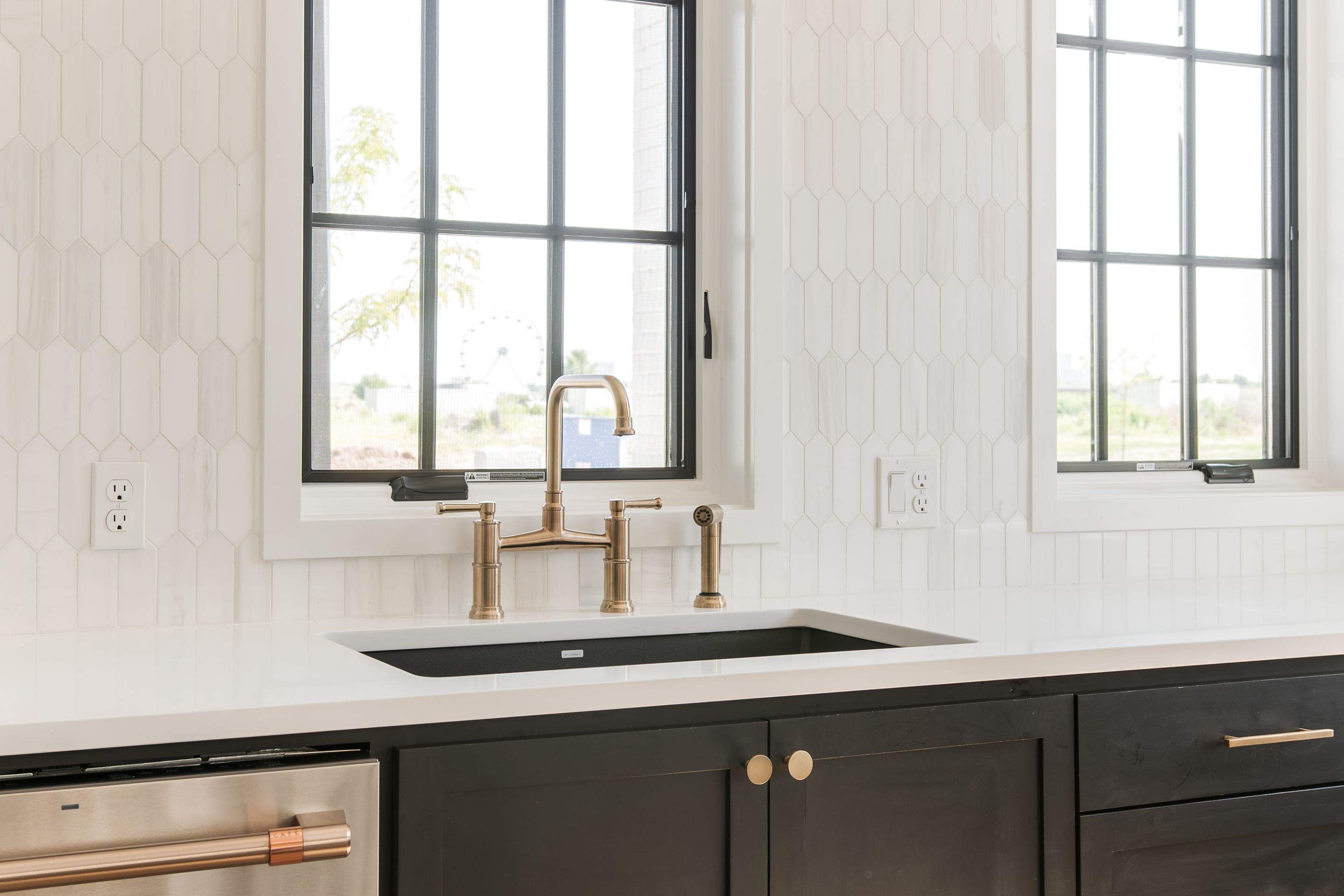 Modern Residential Kitchen and Bath in Oklahoma City by TNT Countertops