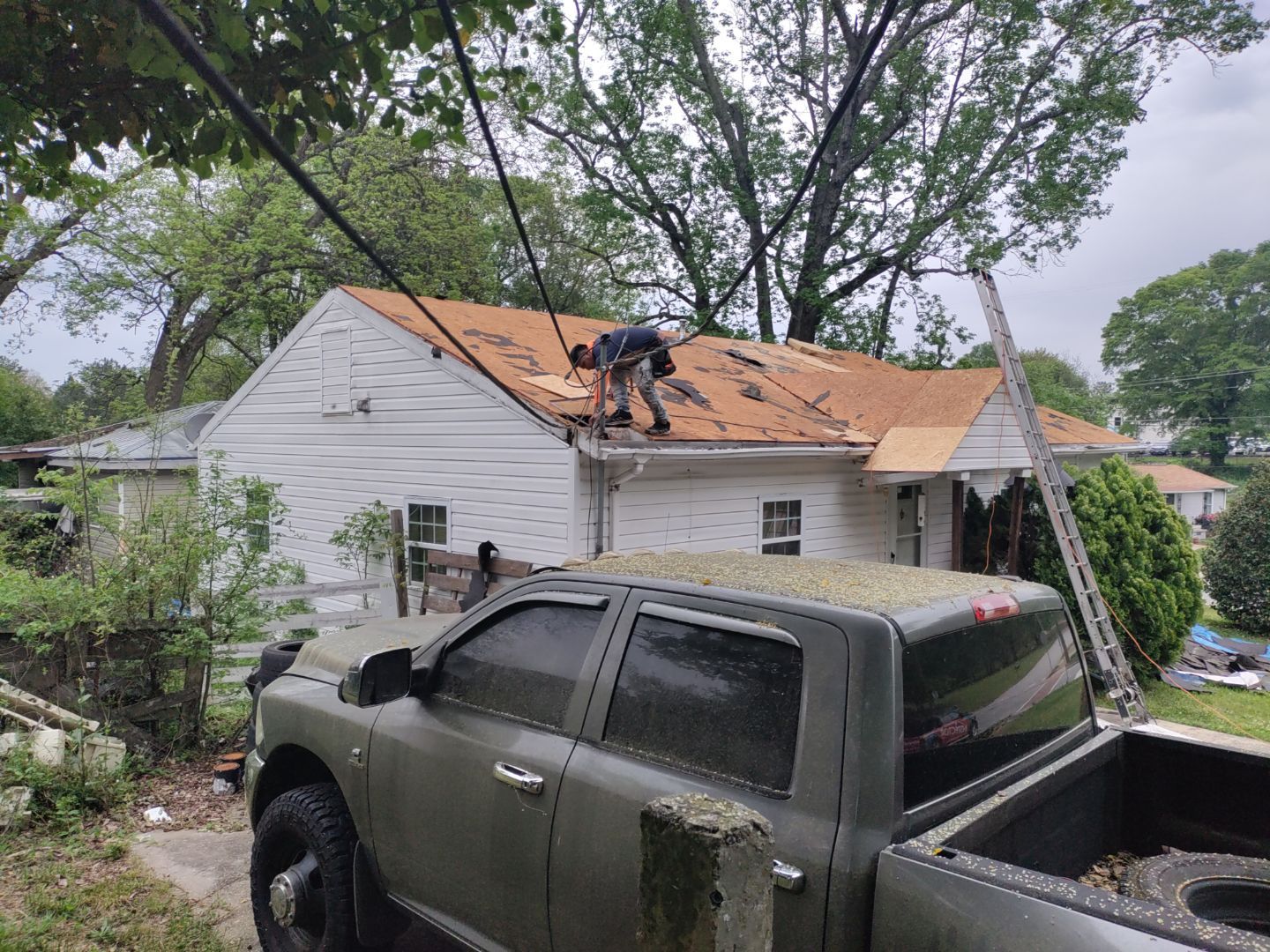 Residential Roofing Installation using Owens Corning by Inspector Roofing and Restoration