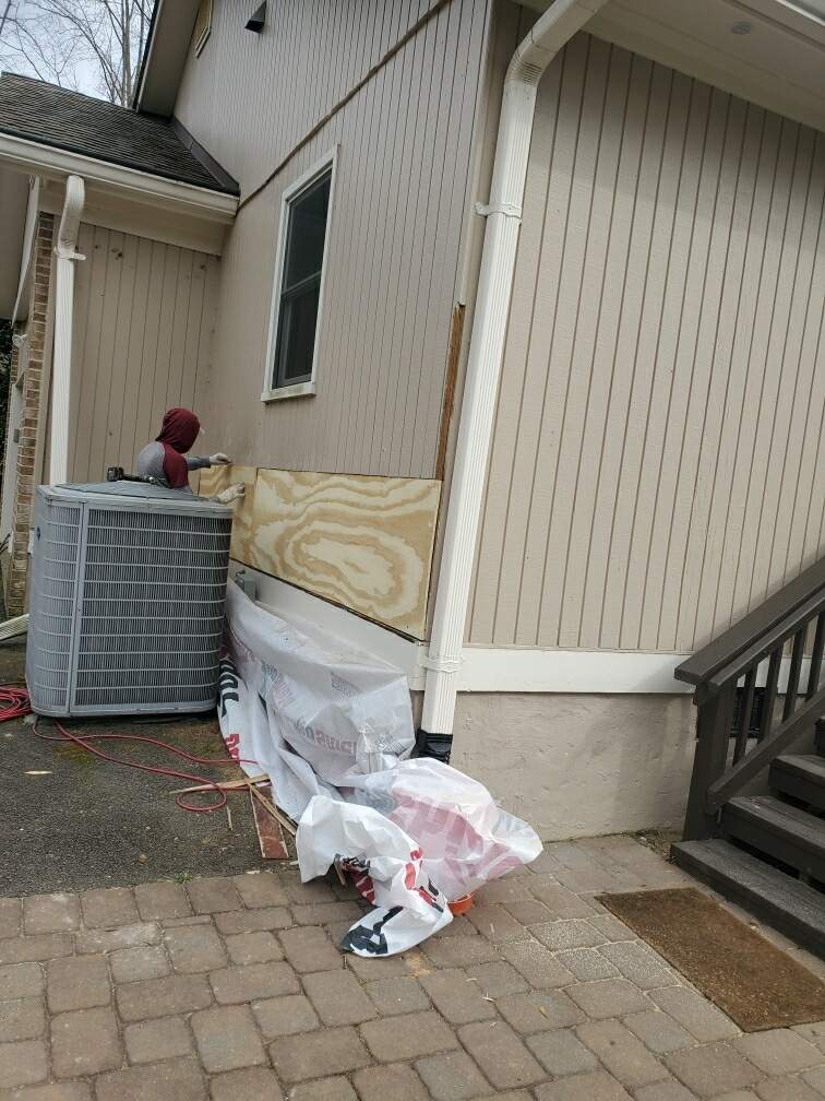 Roof, Siding, Door, and gutter replacement by American Home Contractors