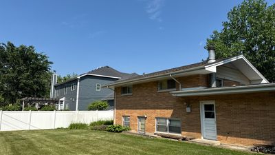 Turtle Shell gutter protection installation in Naperville, IL 60540, photograph 10