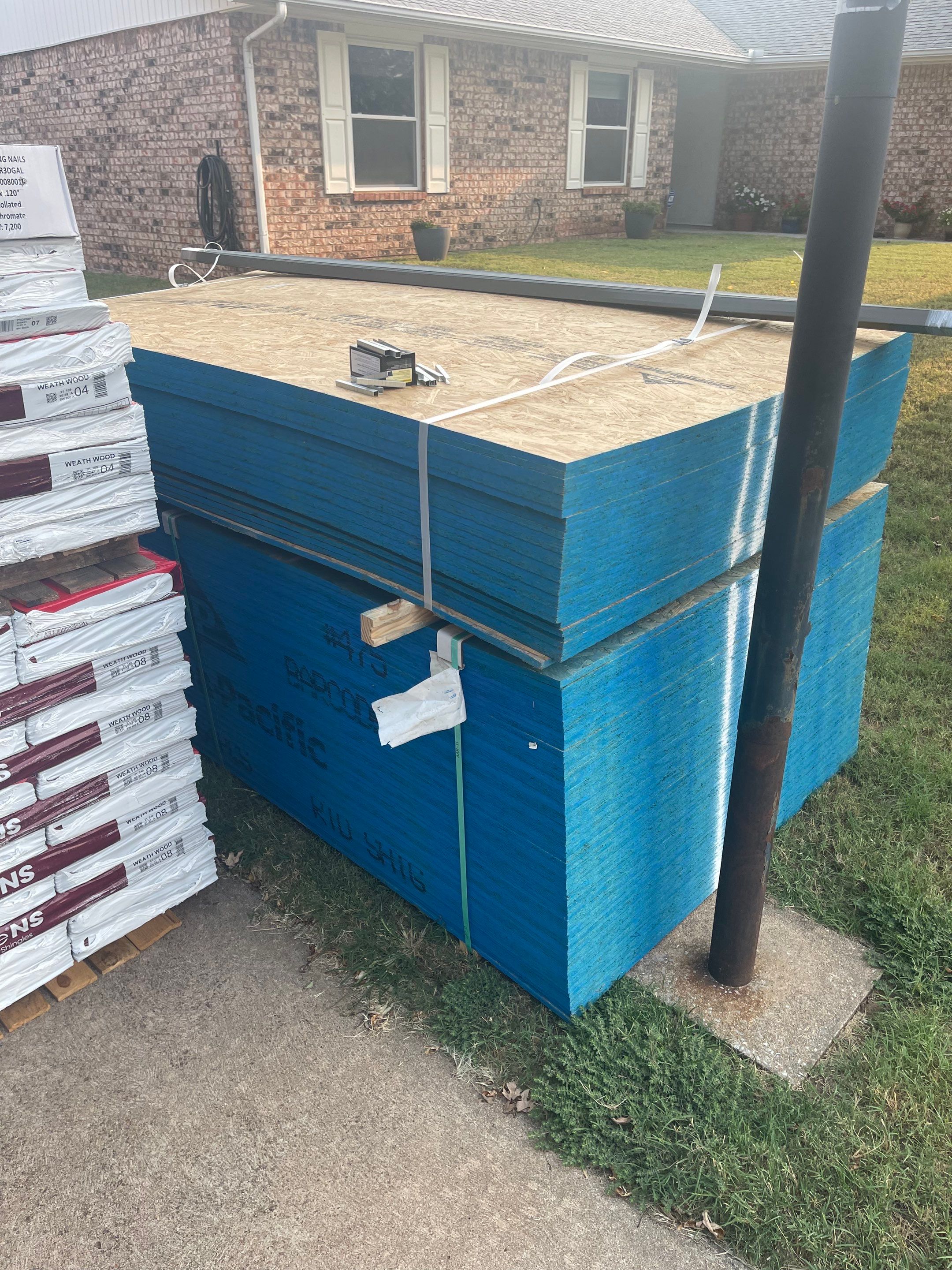 Residential Roofing Installation using GAF by Frontline Roofing and Construction