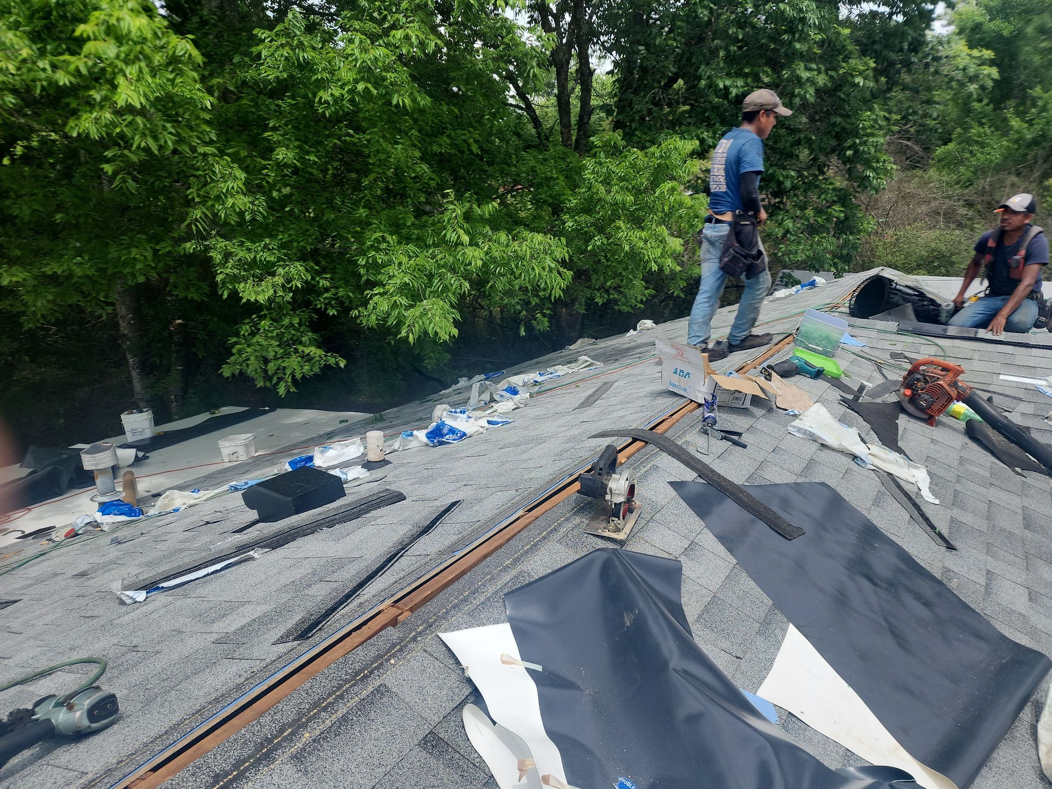 Residential Shingle Reroof using Malarkey Vista by Hostetler Roofing