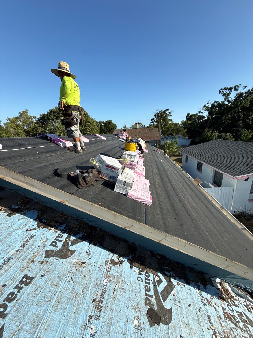 Project in St. Petersburg 33711 by Mitchell Roofing Company LLC 