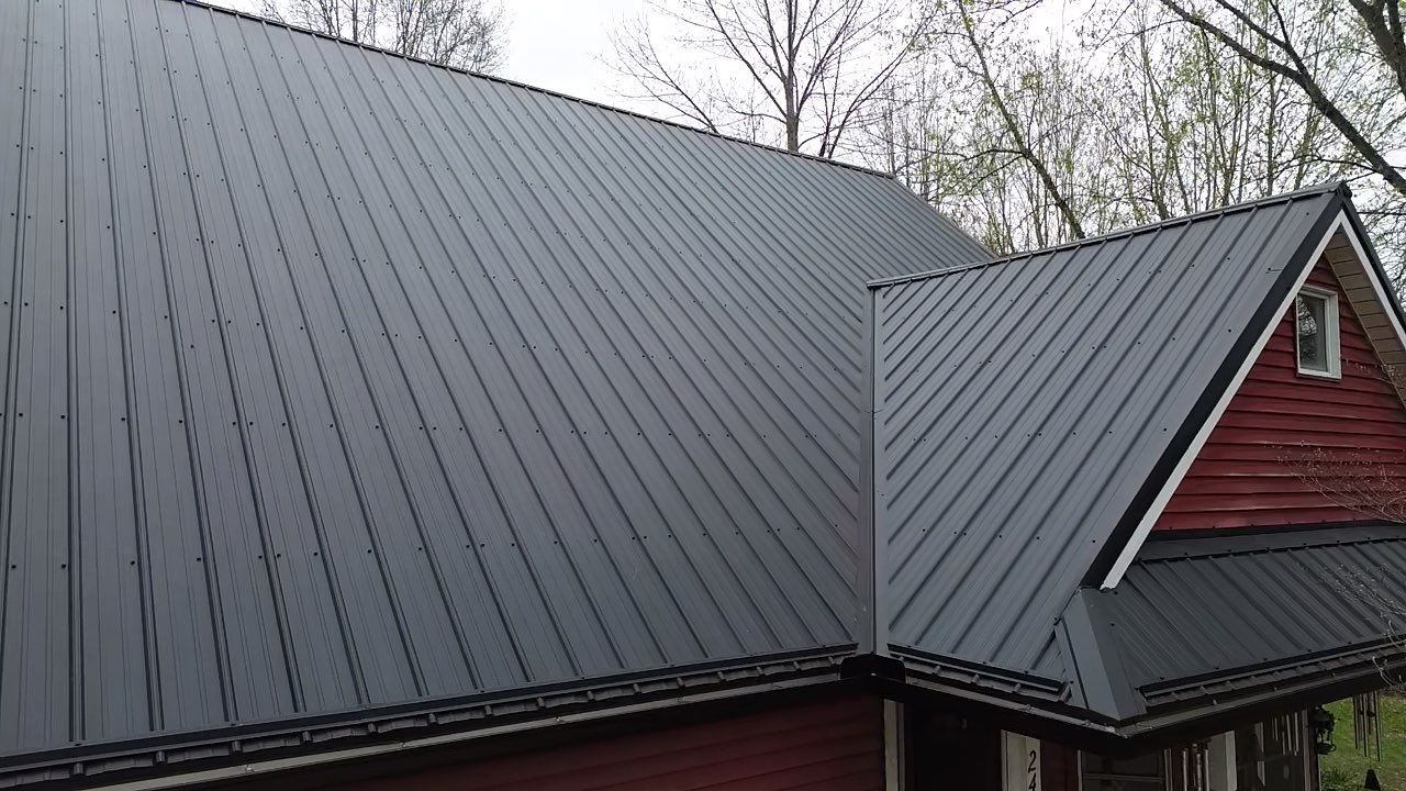 Exposed Fastener Metal Roof Replacement in Noblesville, IN by 4Ever Metal Roofing