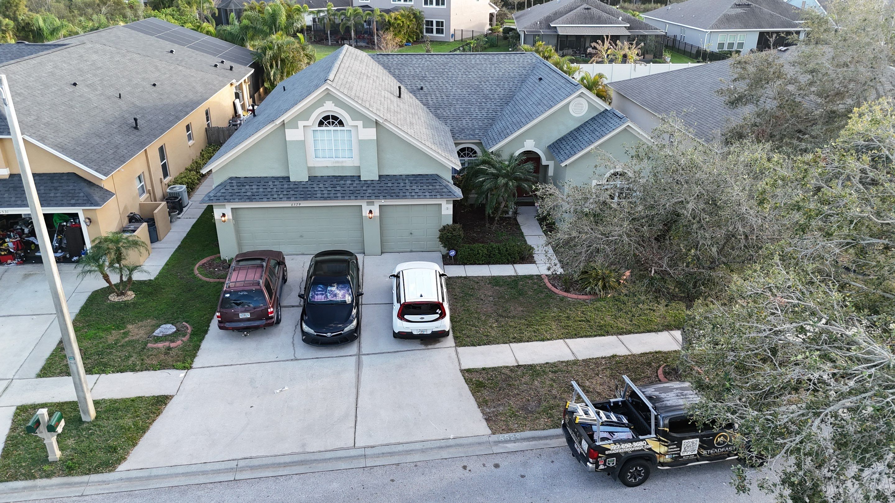 Roof Replacement in Apollo Beach, FL. by Steadfast Roofing