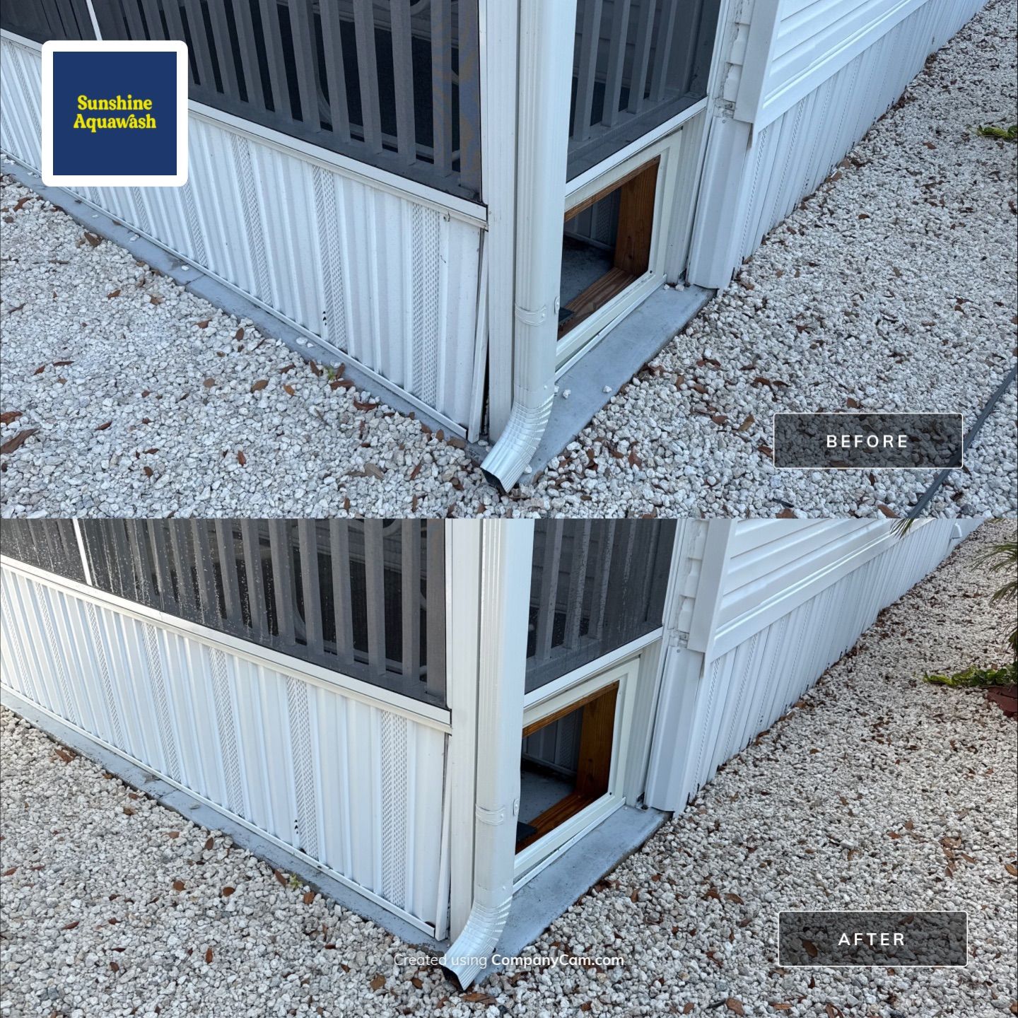Mobile Home House Wash | Fisherman’s Cove RV Park | Terra Ceia, FL by Sunshine AquaWash