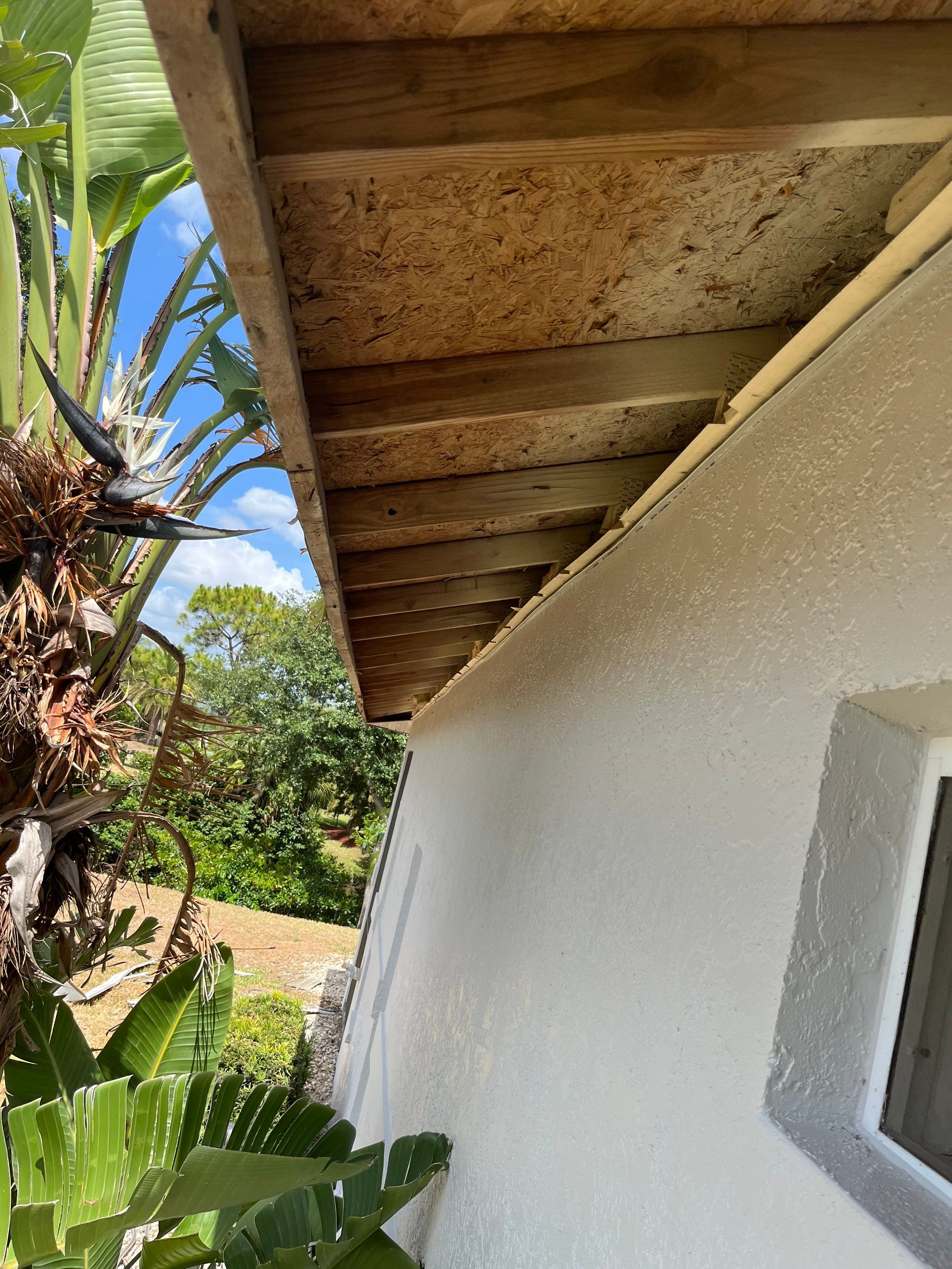 New Soffit and Fascia and Gutters in North Fort Myers FL by Gutter Professors