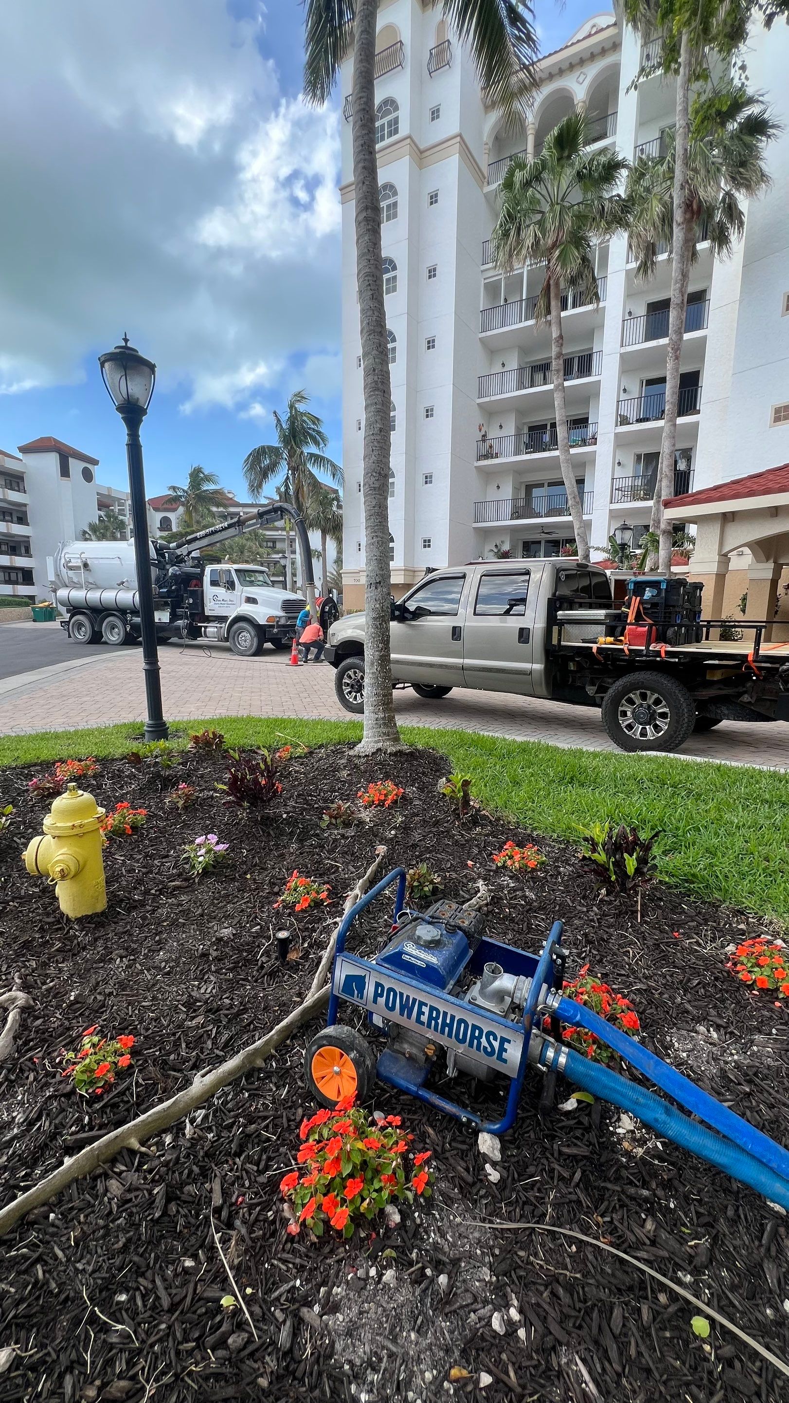 Condo Parking Garage Cleanup and Stormwater System Maintenance by Don Mar, Inc. Storm Water Solutions