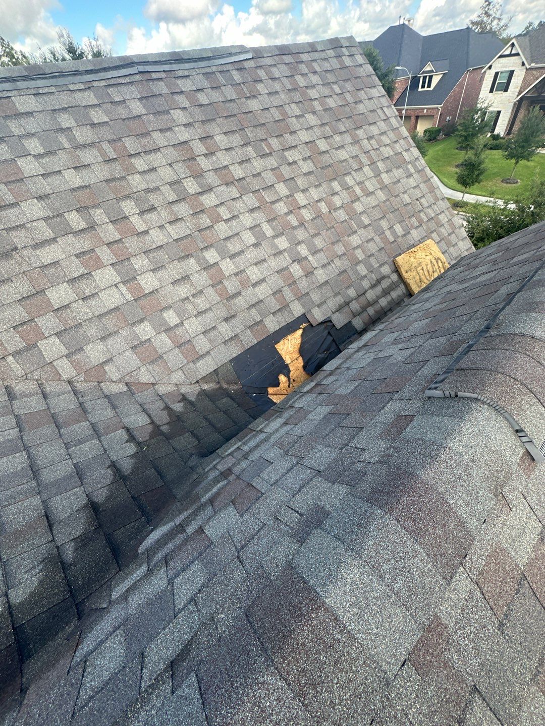 Residential Roofing Repair using Owen's Corning Duration (Lifetime) Shingles by Roof Repair Company