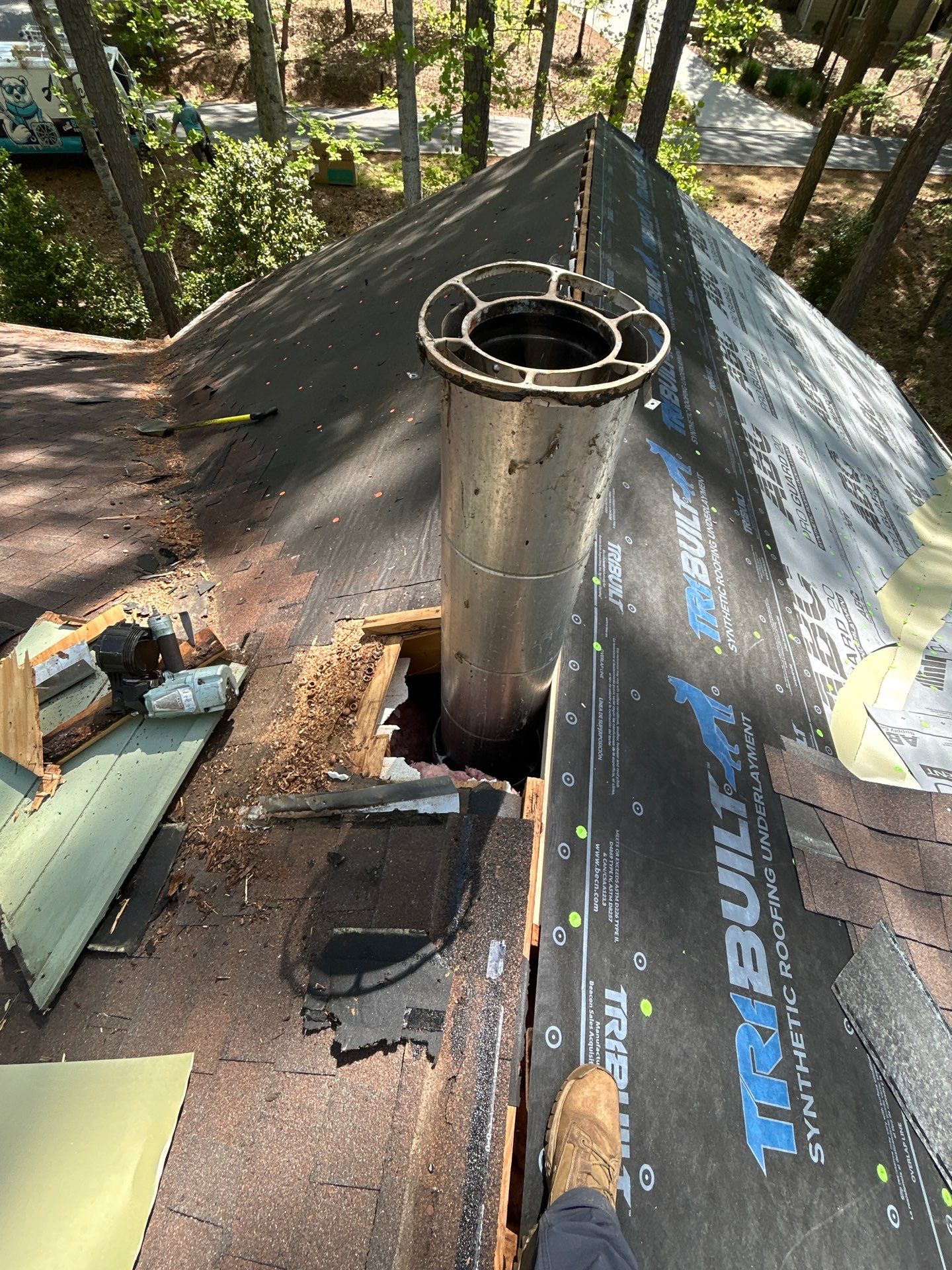 Project in Salem by Roofsters