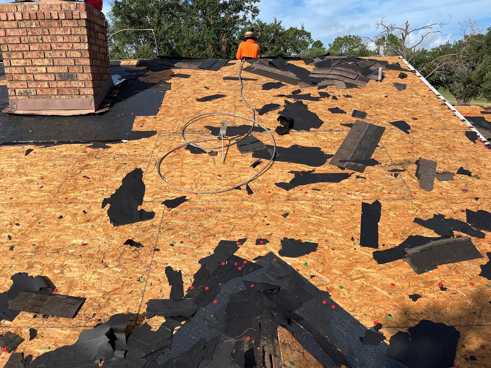 Residential Roofing Installation using Owen's Corning Duration (Lifetime) Shingles by Roof Repair Company
