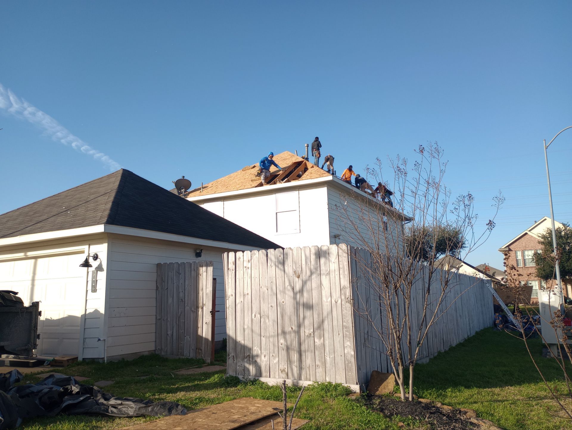 Residential Roofing Repair using Owen's Corning Duration (Lifetime) Shingles by Roof Repair Company