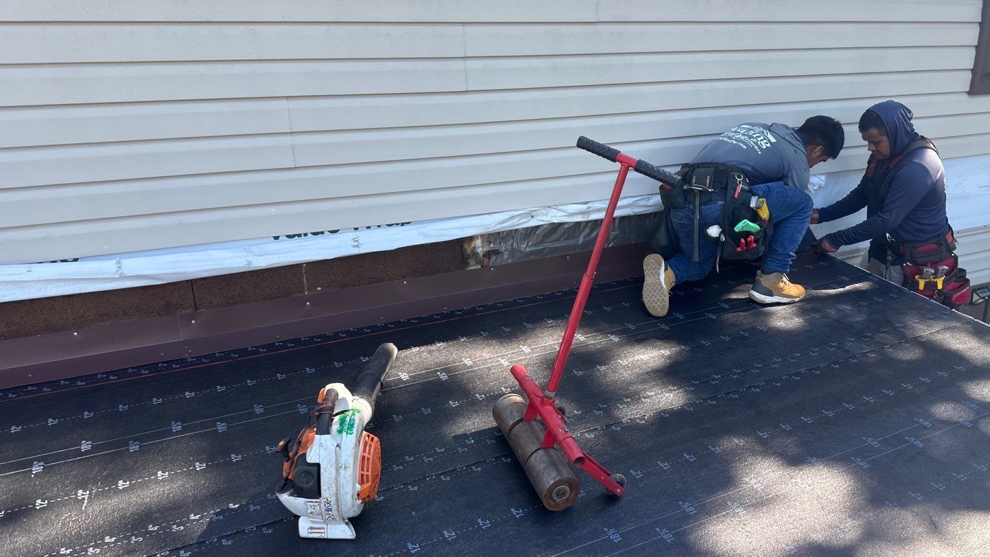 Low Slope Roof Replacement in Hanover, PA — Owens Corning DeckSeal System in Brownwood by Bealing Roofing & Exteriors