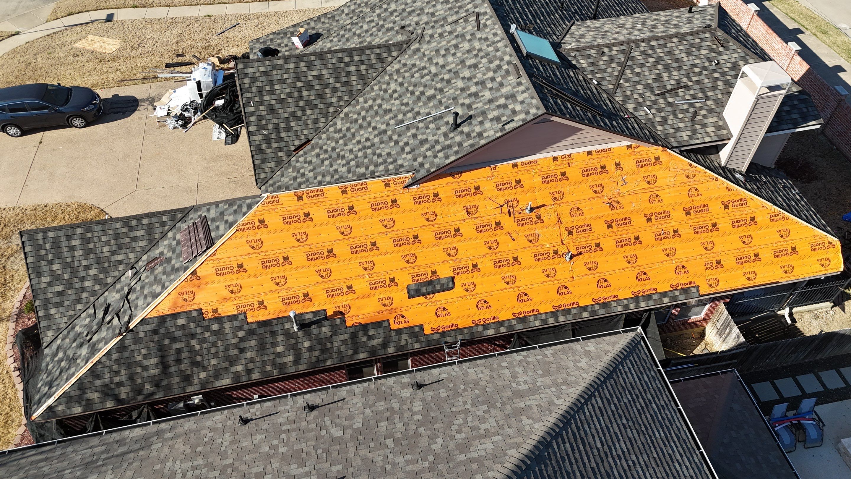 Decra Metal Roof - Shingle XD Stone Coated Roofing Project by First United Roofing & Construction