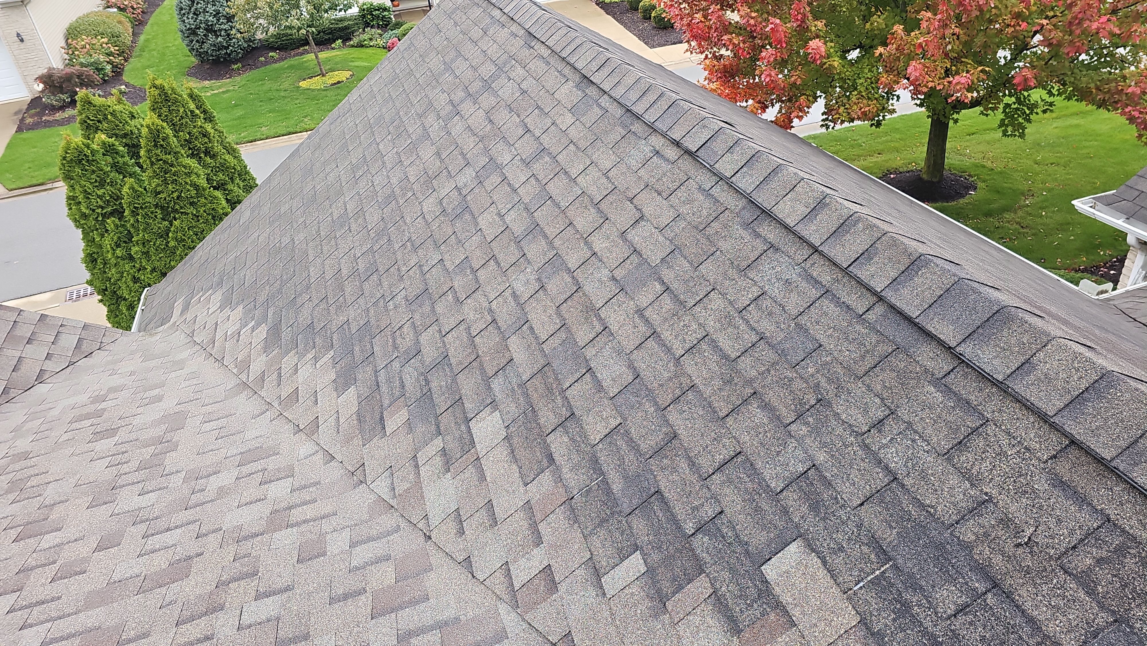 Owens Corning Duration, Color, Driftwood, Drip Edge, Birch White by Eagle Eye Roofing
