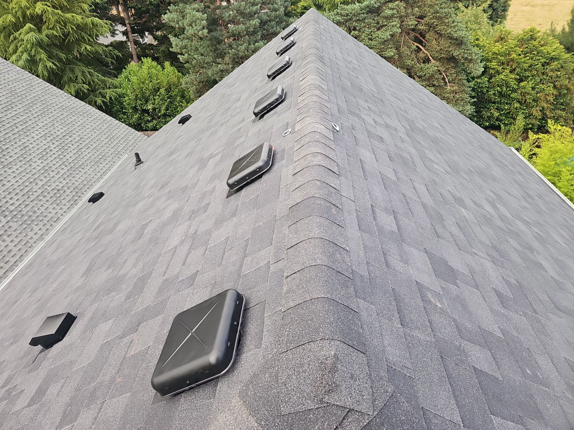 Project in Oregon City by Tom Leach Roofing
