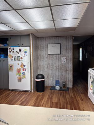 Kitchen Renovation with Gray Cabinetry and Tile Backsplash in Attica