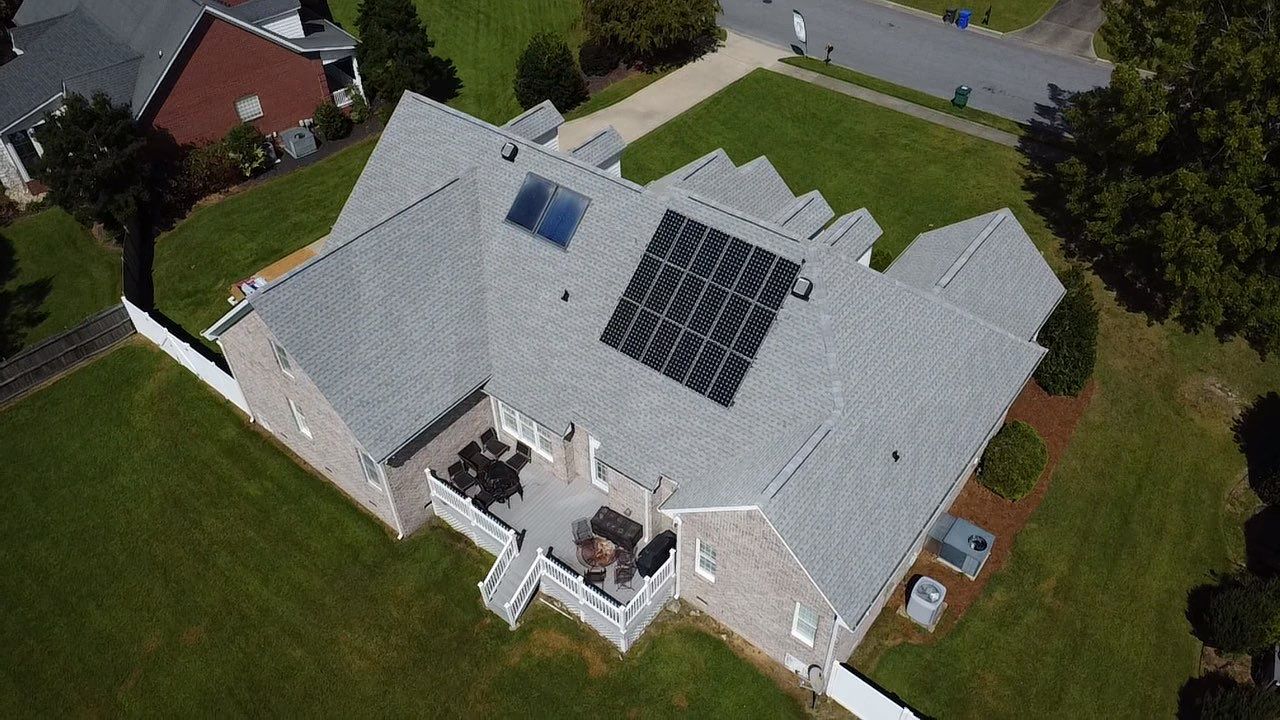 GAF HDZ Fox Hollow Grey by Skybird Roofing