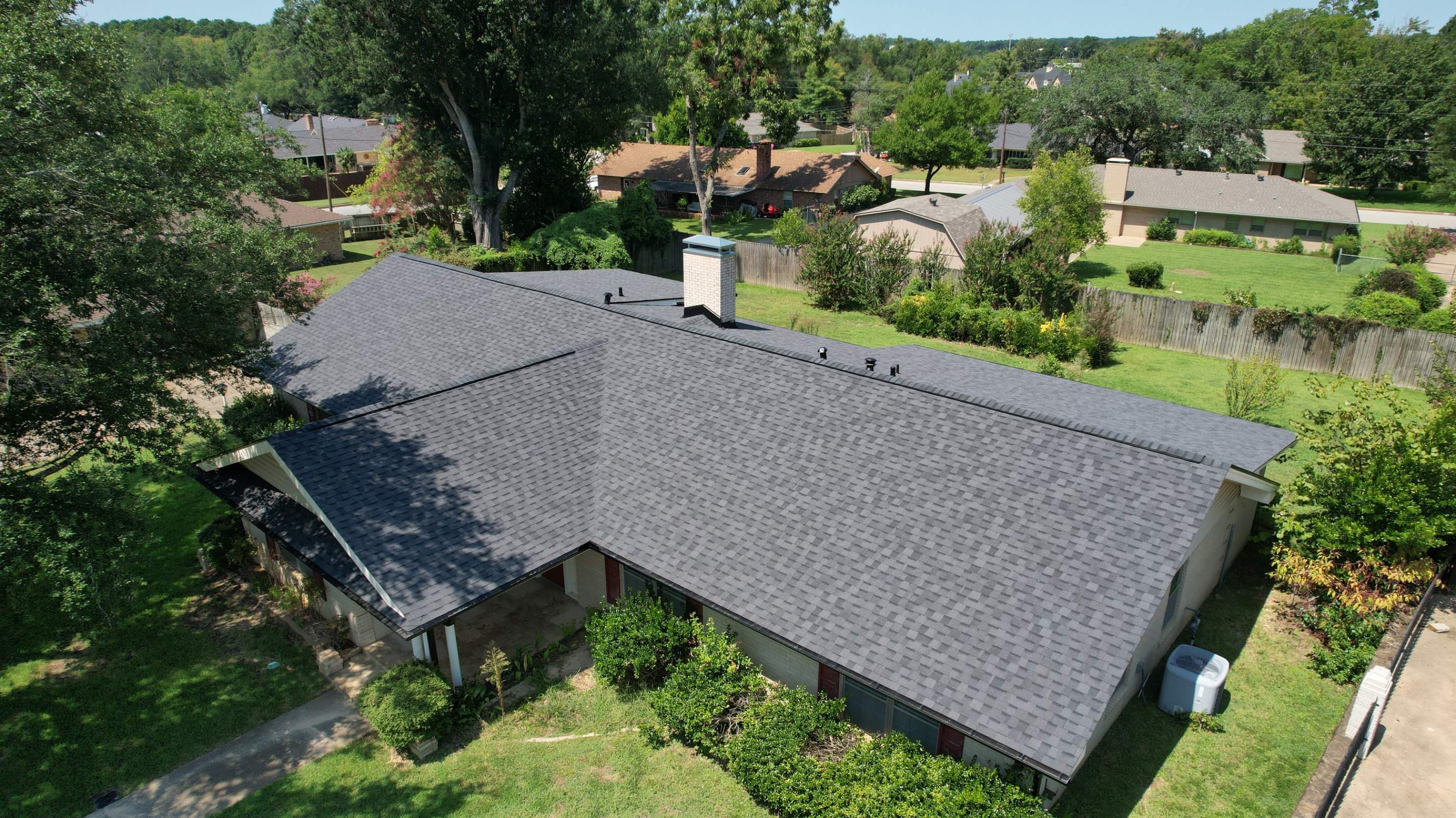 Residential Roofing Installation using Certainteed LandMark Class 3 - Moire Black by Sky High Roofing