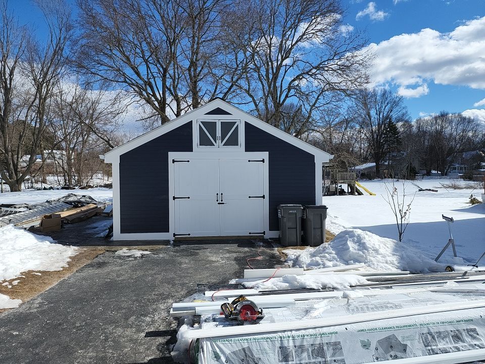 Siding Installation using James Hardie by UBrothers Construction