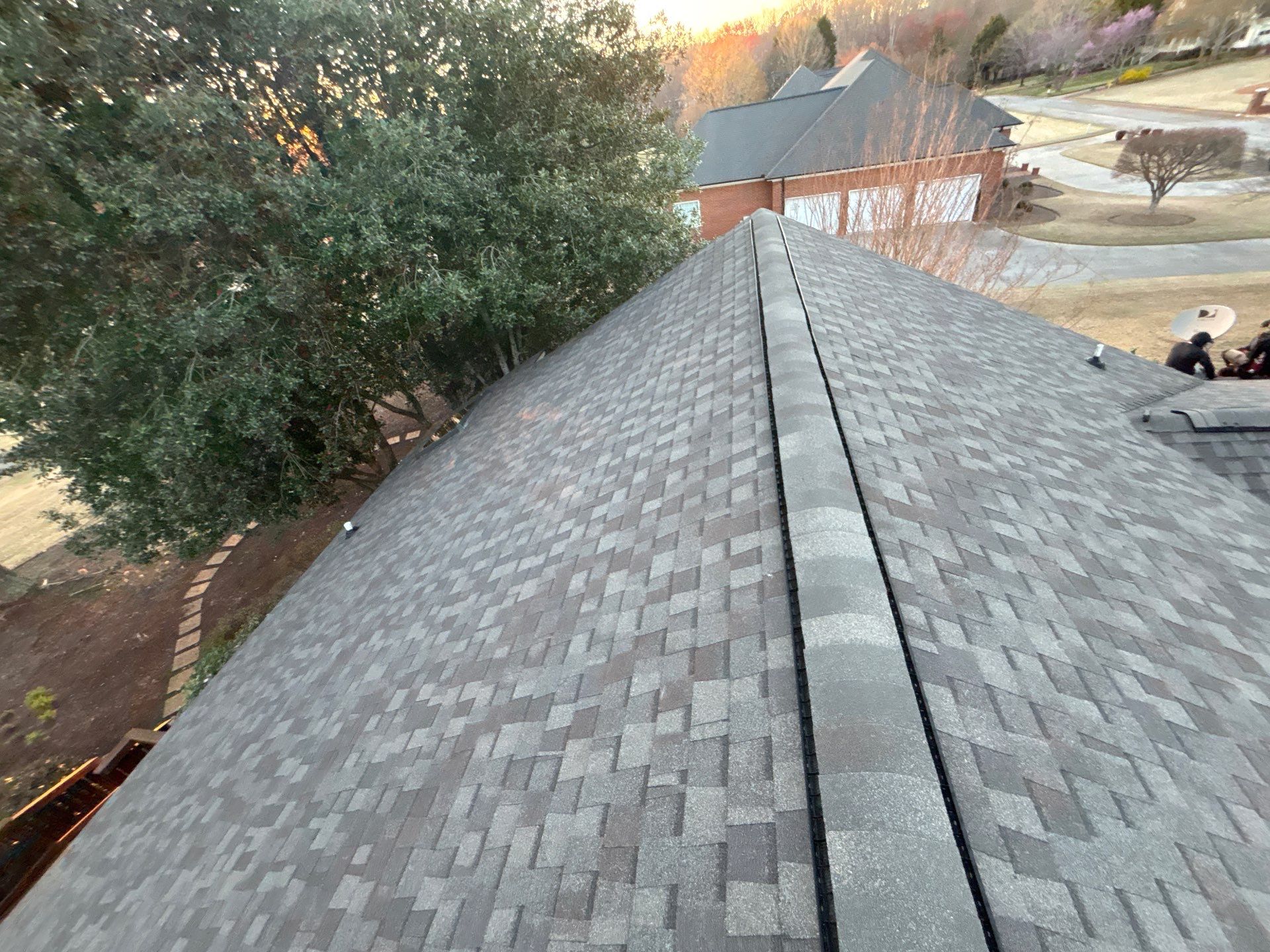 Easley Residential Roof Replacement Using CertainTeed Landmark Shingles by Roofers LLC
