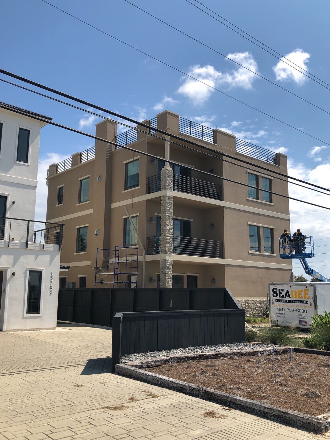 Gutter Installation using Wicker Color K-Style Gutters by Gutter Professors