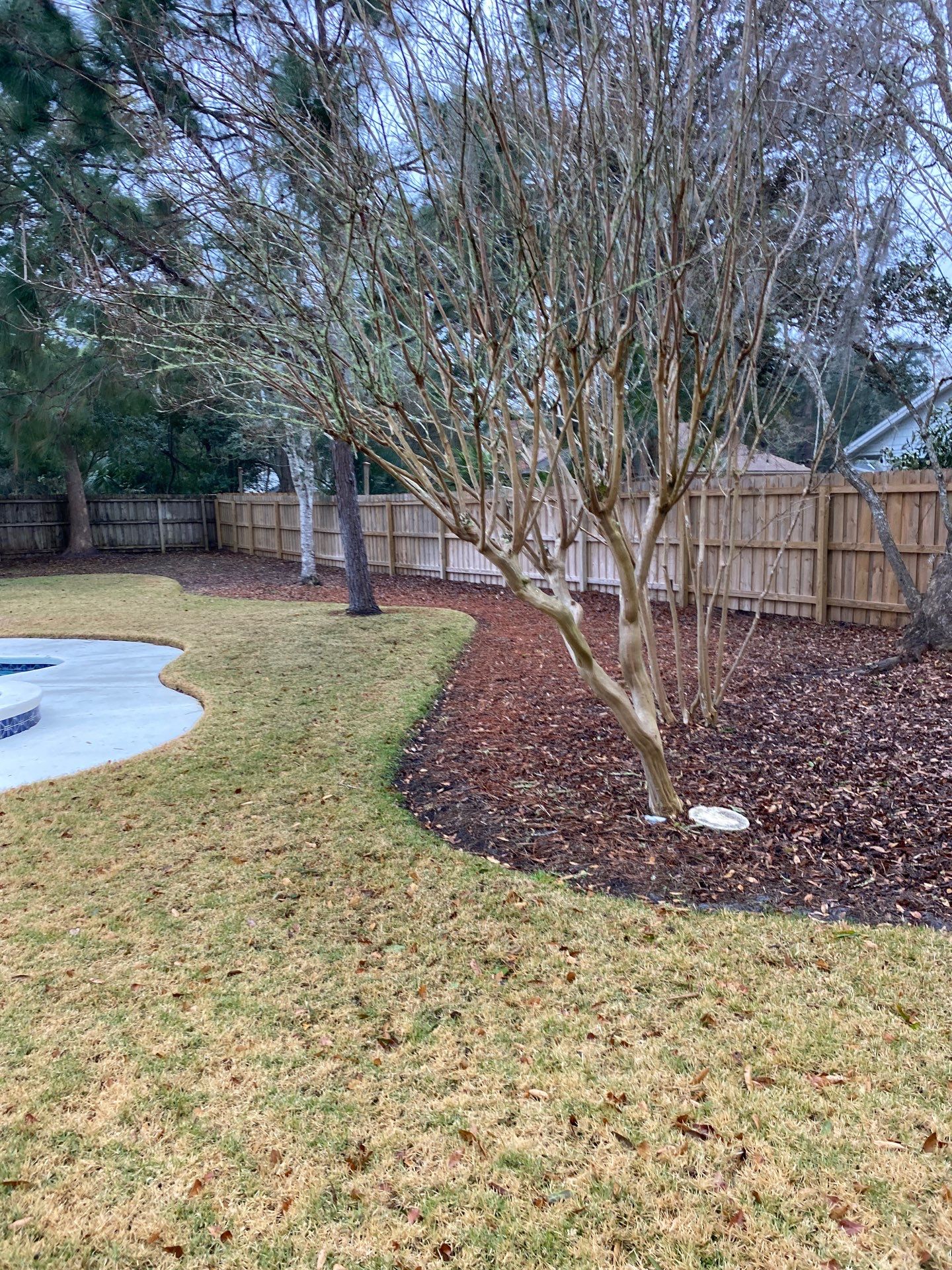 Deerwood Resident | Pine Straw Install by ProGreen Services