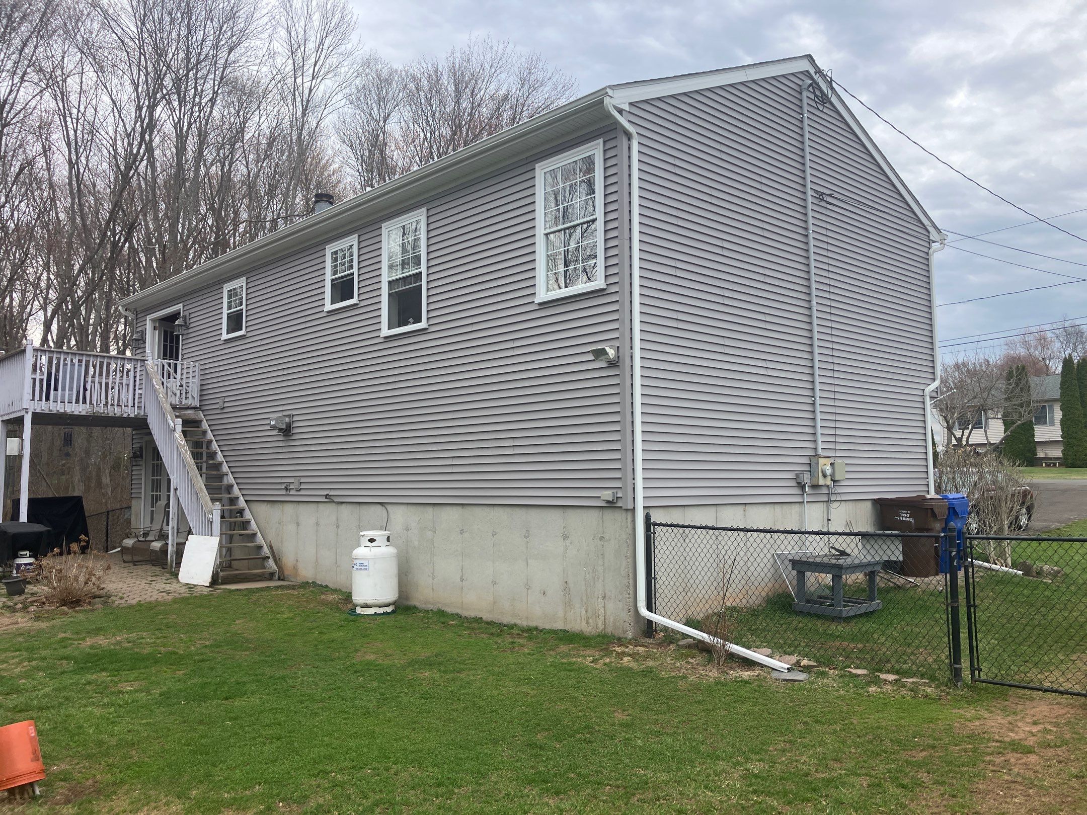 Update your home using Cert. Monogram D/4 x 16'8" Clapboard, Granite Gray by DiGiorgi Roofing and Siding Inc