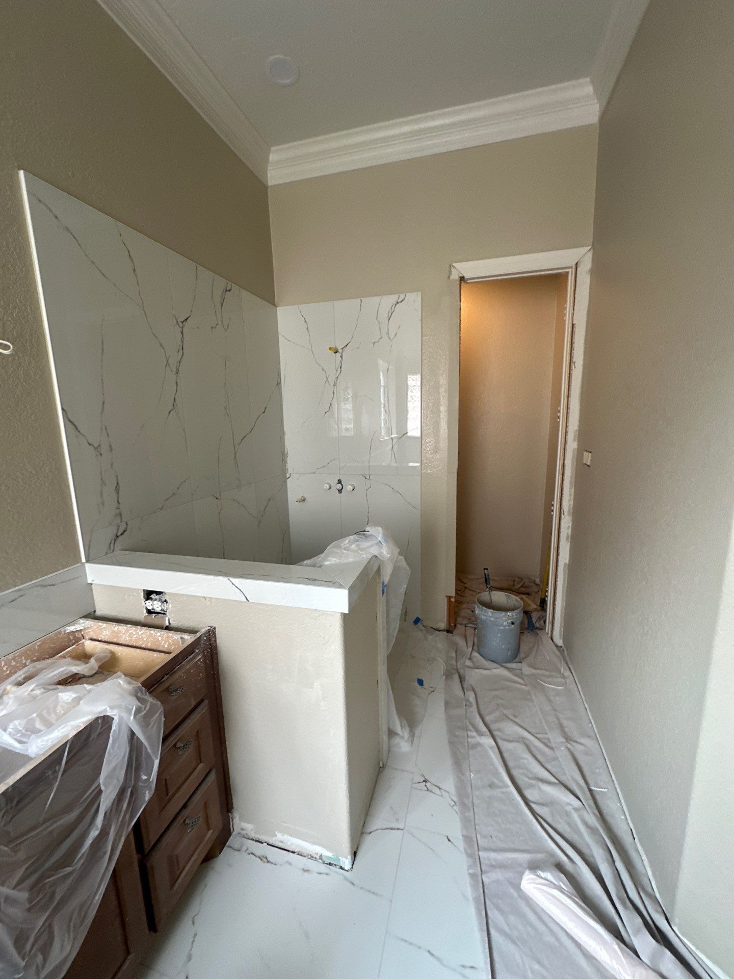Bathroom Remodel and Closet in Cinco Ranch, TX by SophAlx LLC