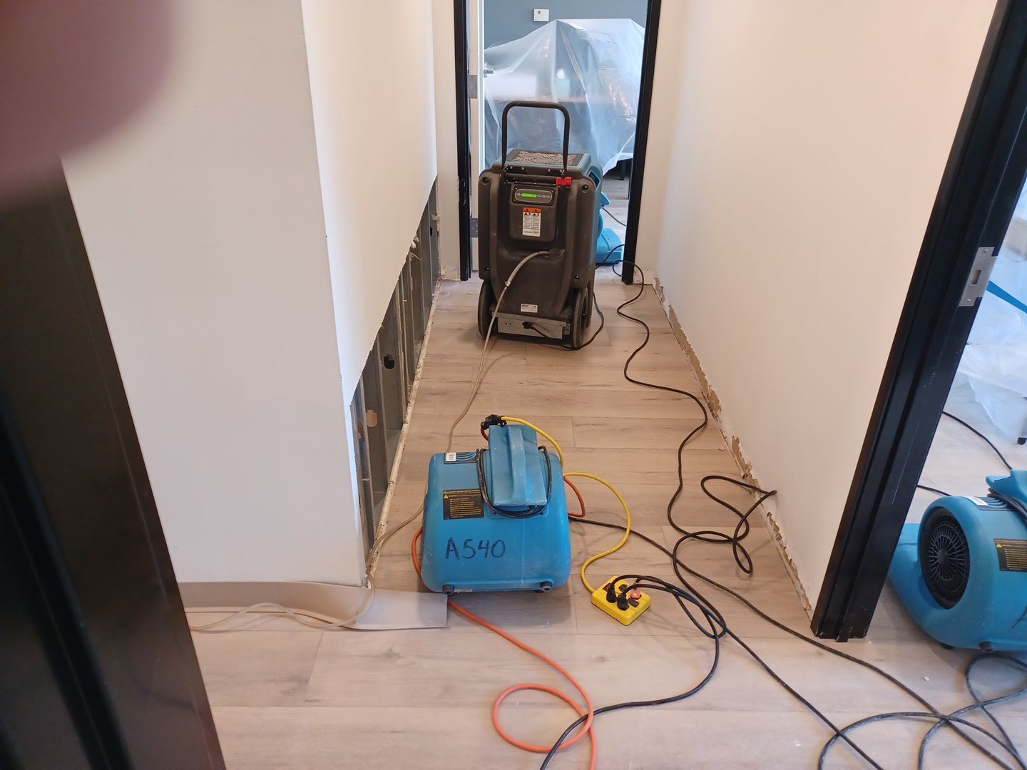 Project in Southfield by EzDry Water Mitigation & Property Restoration