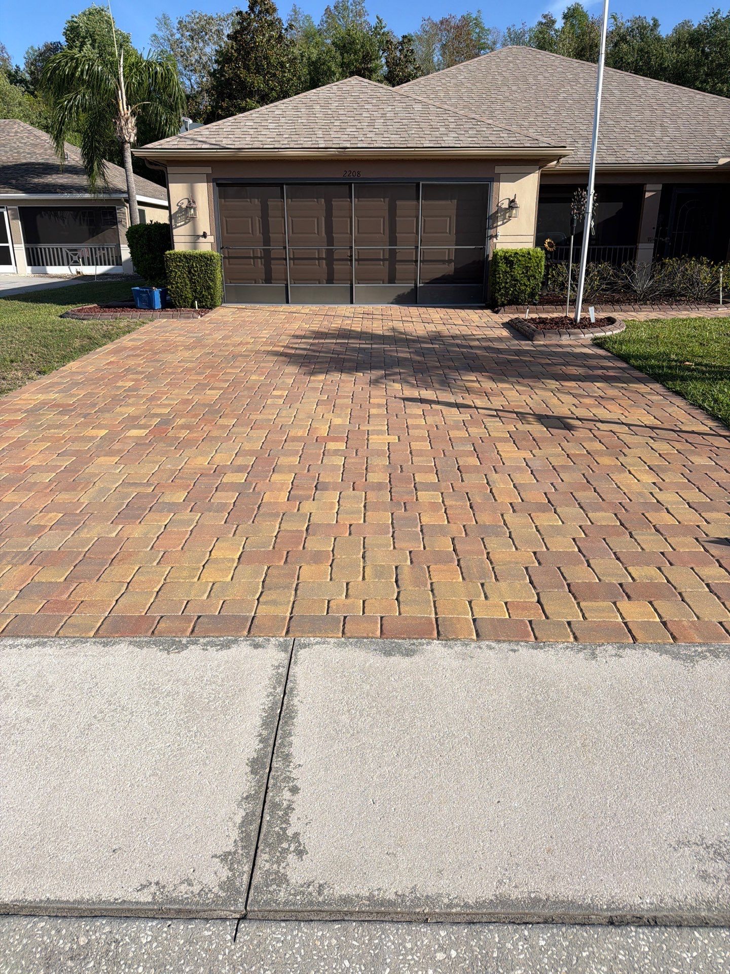 Paver Driveway and Walkway Sealing in Sun City Center by Supreme Paver Experts
