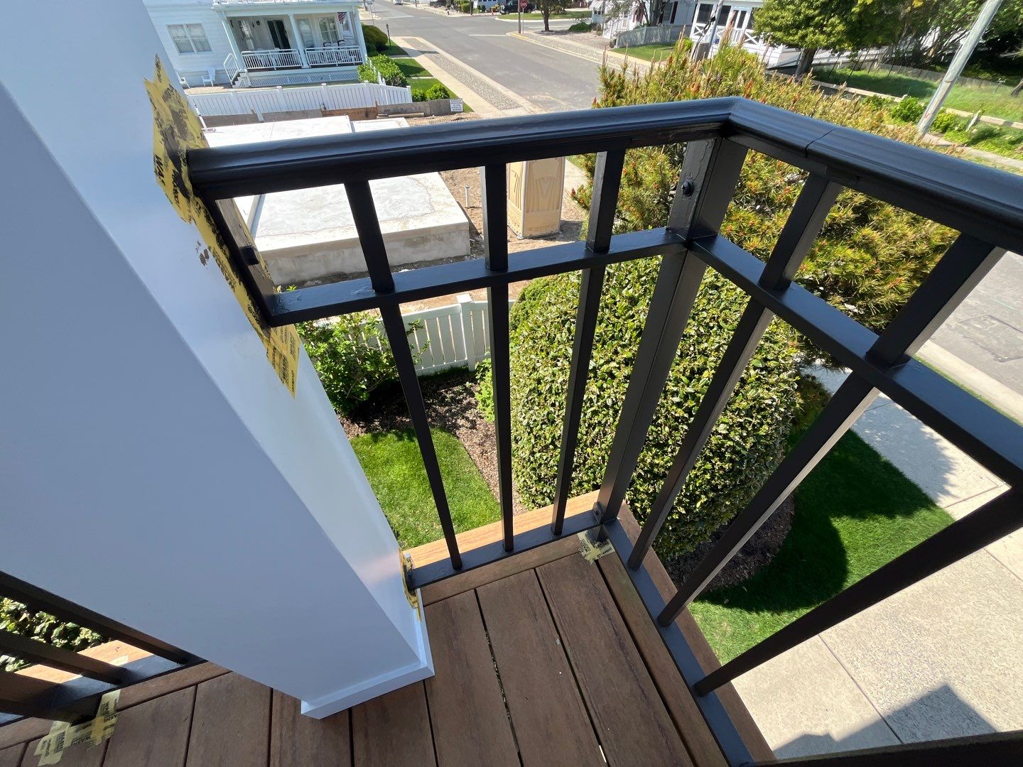 Shiplap Wall, Stairs Treads & Railings by FreshCoat Works LLC