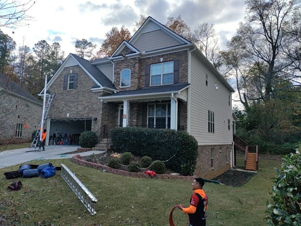 Residential Roofing Installation using Owens Corning by Inspector Roofing and Restoration