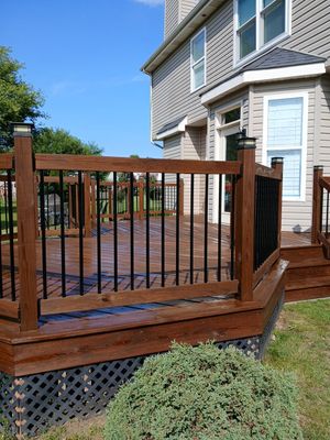 Tucker Deck Staining 