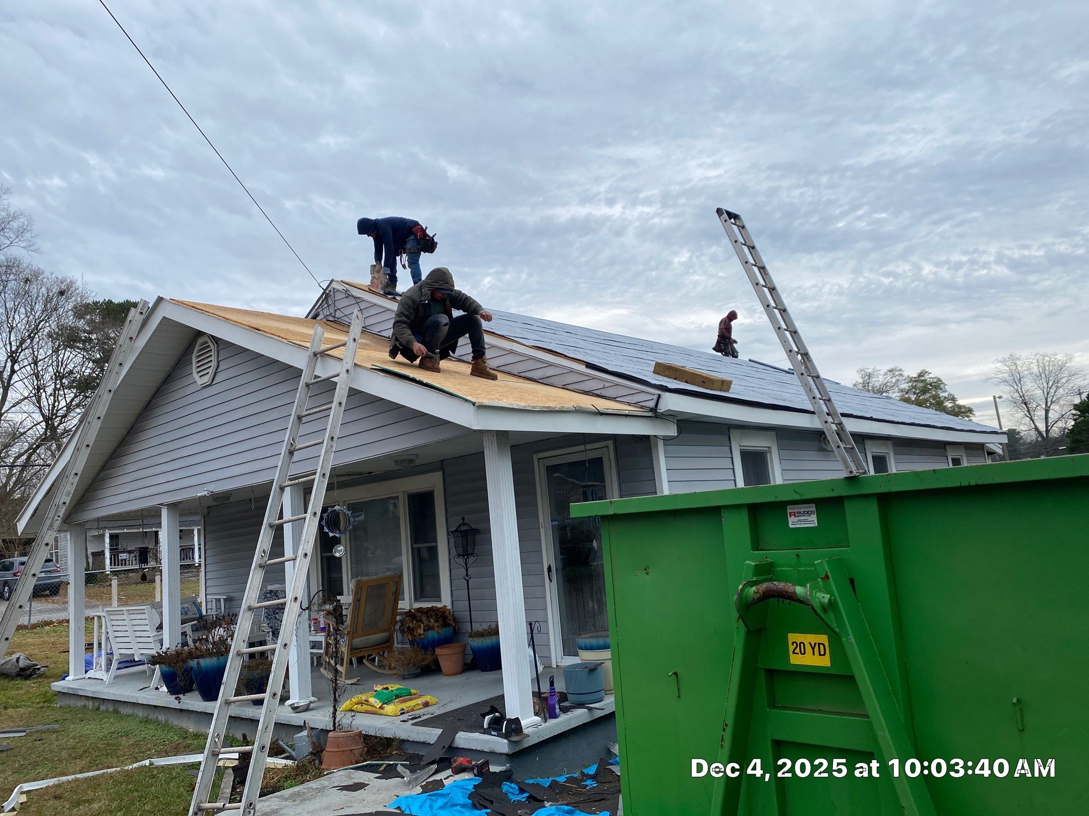 Project in Dalton by Aultman Roofing