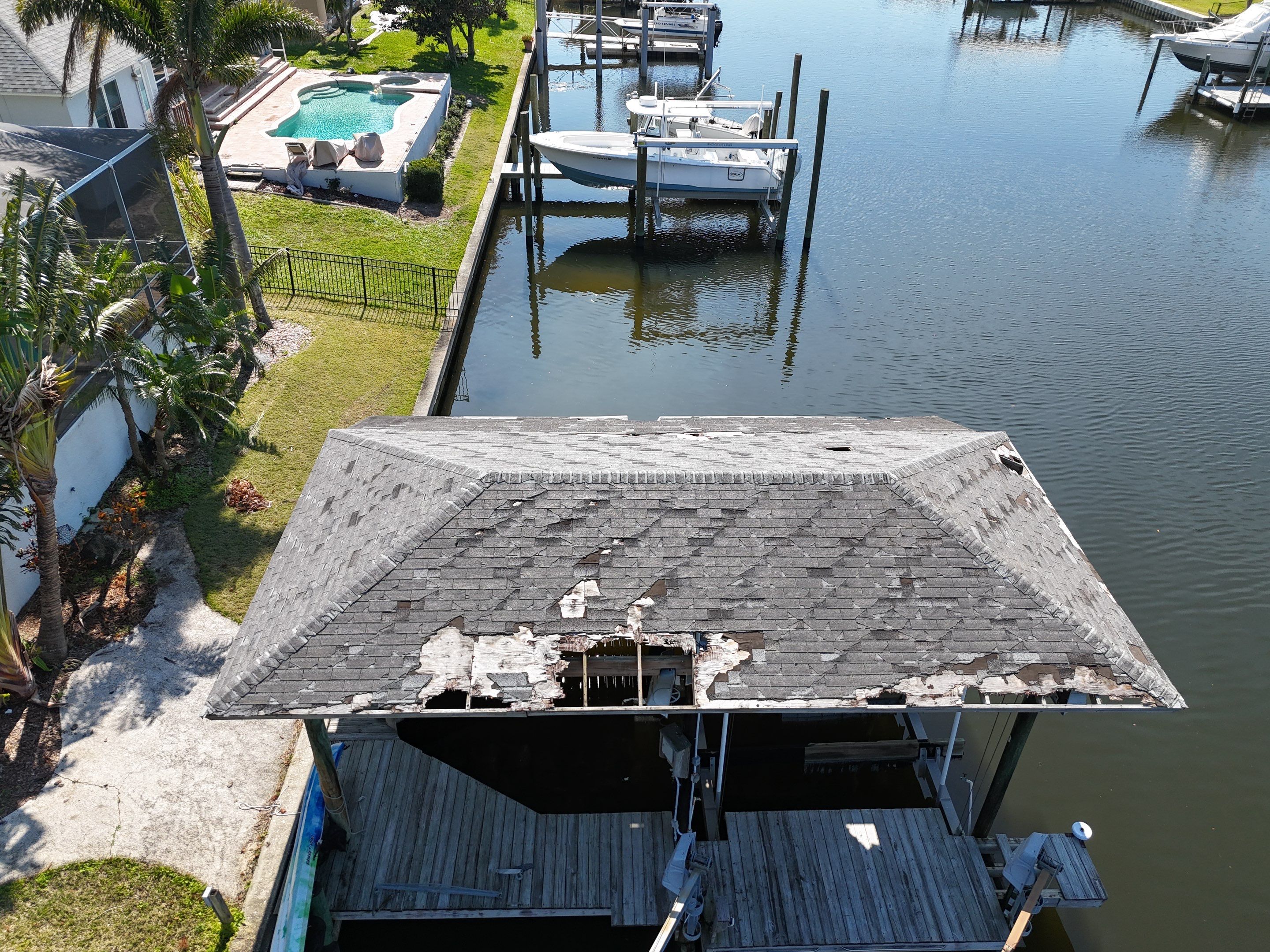 Roof replacement in Apollo Beach, FL. by Steadfast Roofing