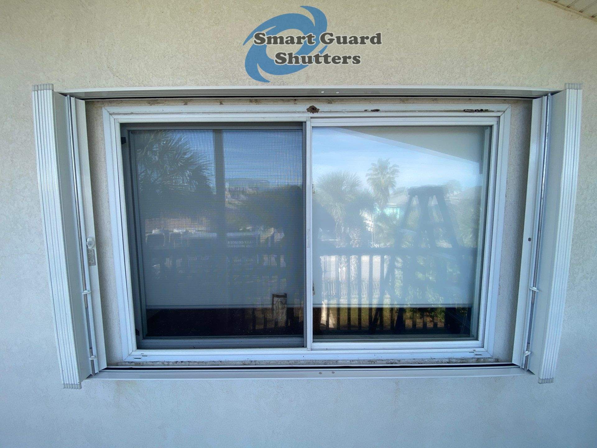 Accordions in White by Smart Guard Shutters