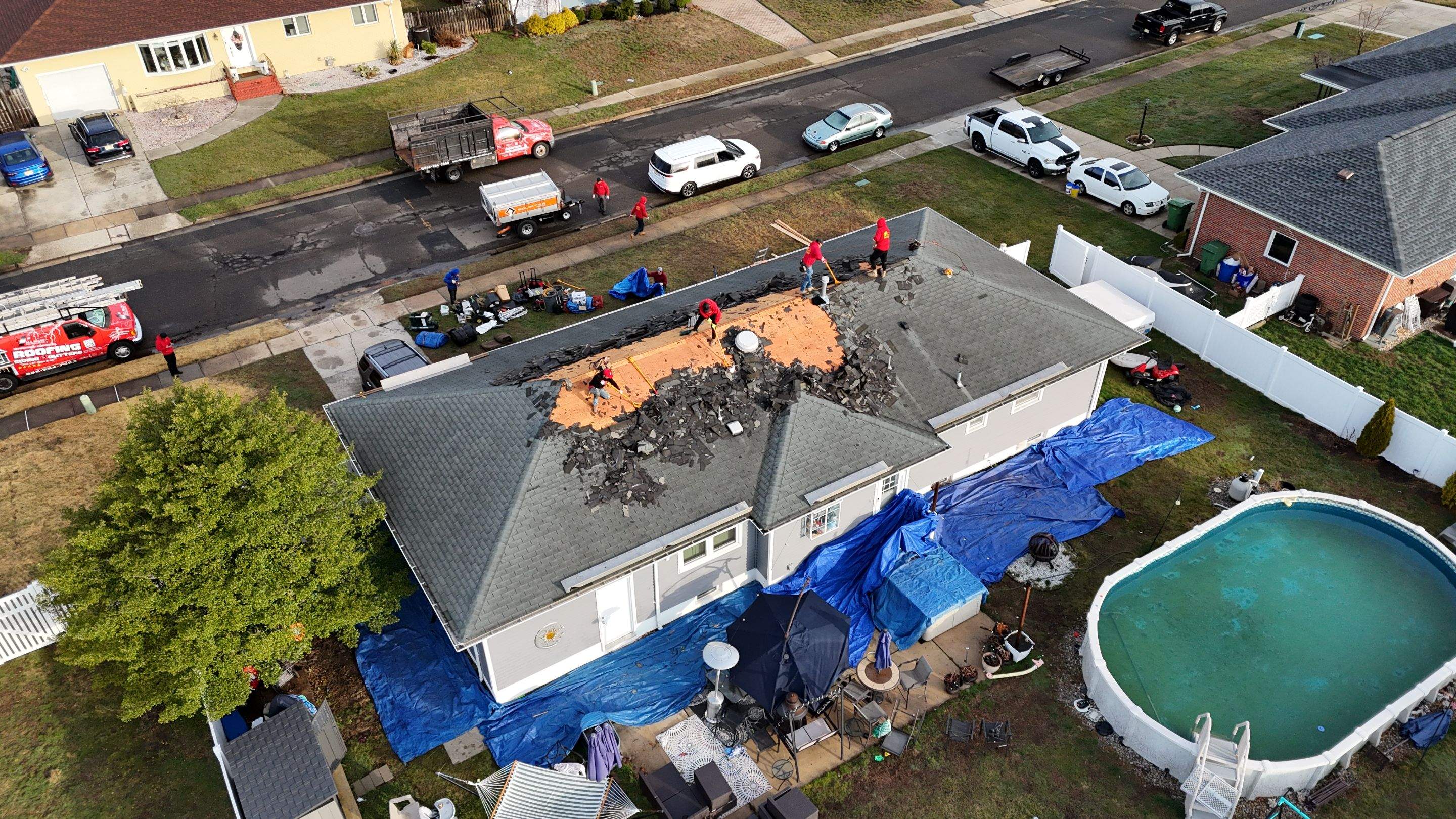 Roof Project in Sayreville, NJ by All State Home Improvement Inc.