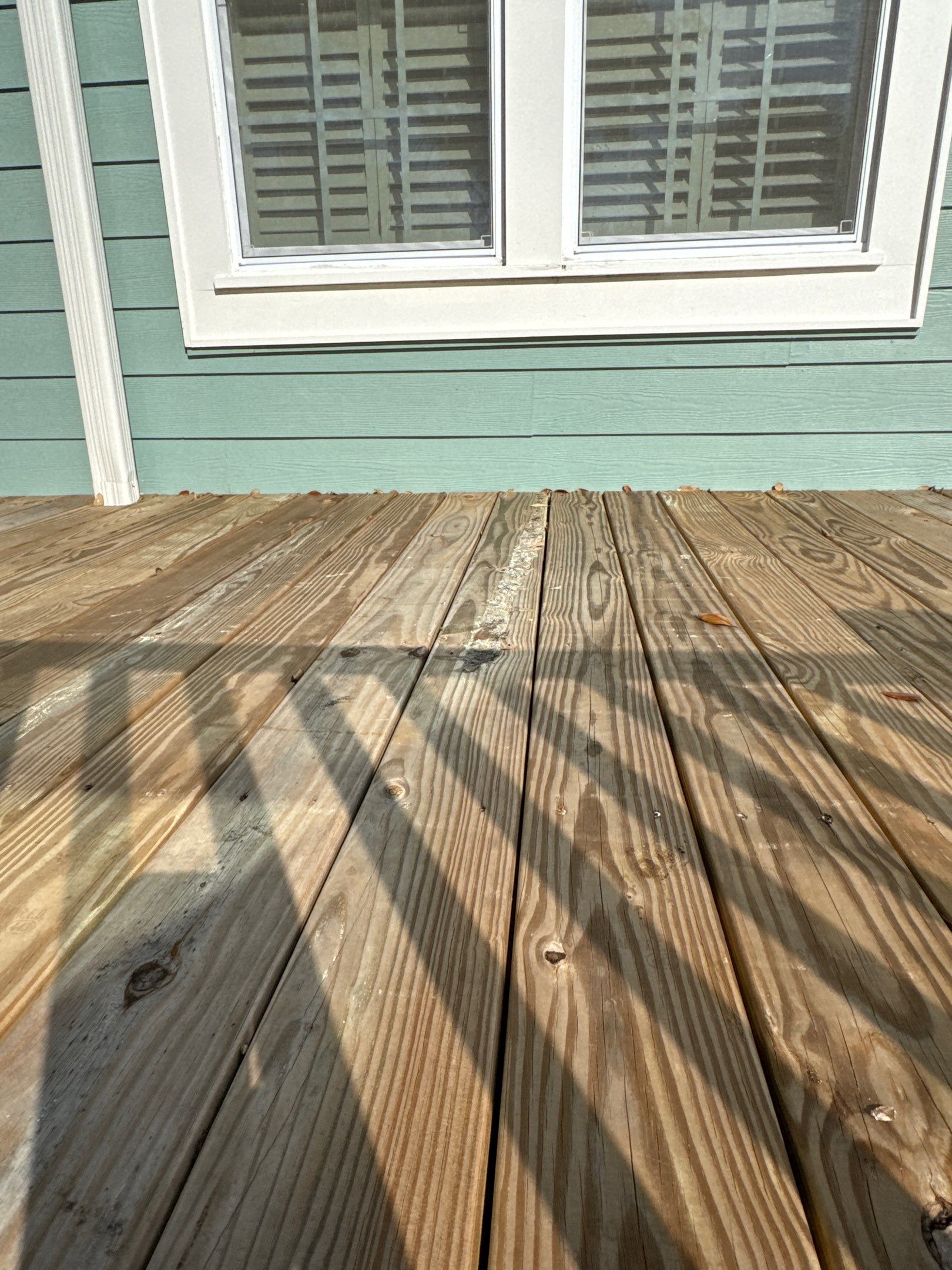 Weathered Deck using Wood Sealant by DuraSeal