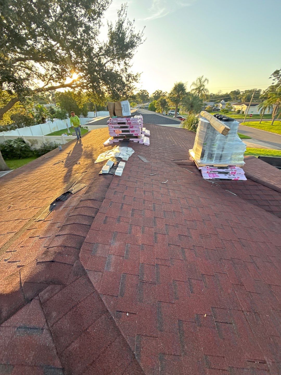 Project in St. Petersburg 33710 by Mitchell Roofing Company LLC 