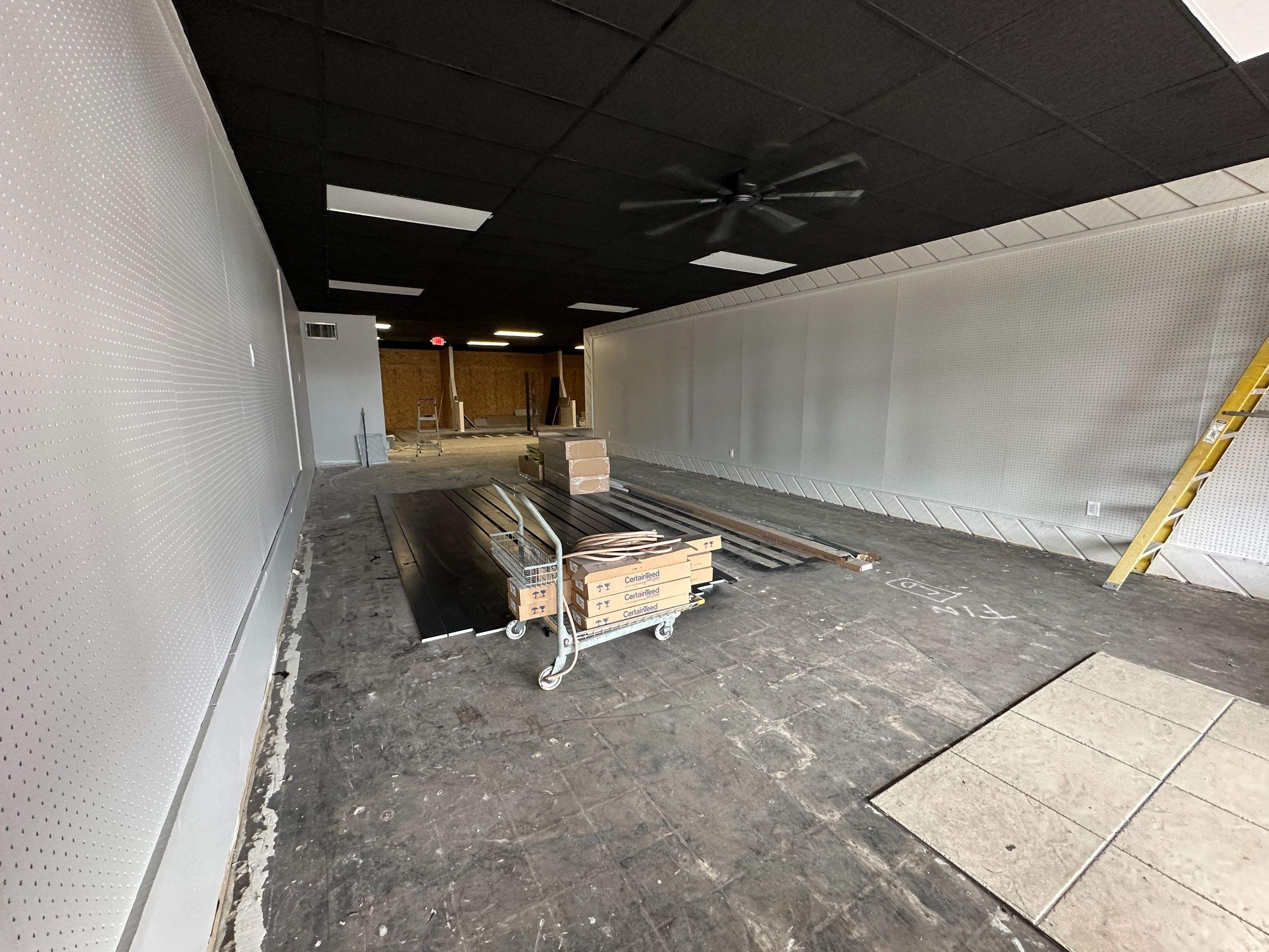 Commercial Indoor Golf Simulator Facility Buildout in Bradenton by Vertical General Contracting